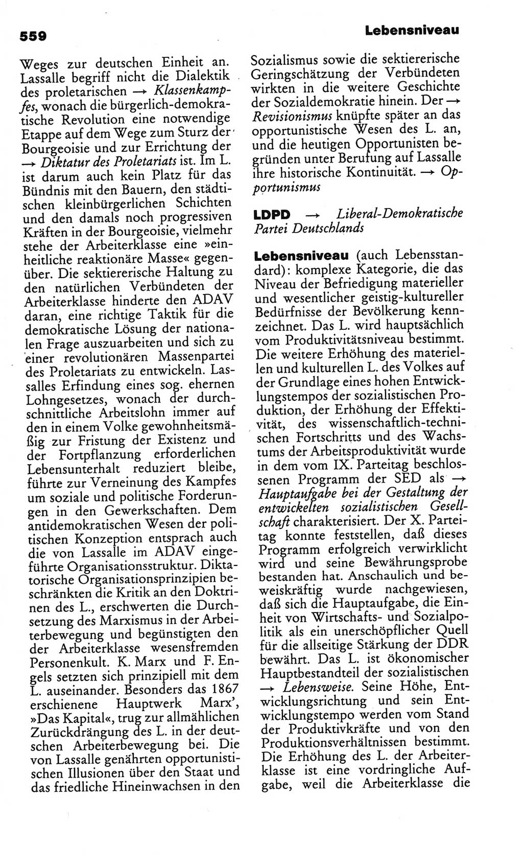 Kleines politisches Wörterbuch [Deutsche Demokratische Republik (DDR)] 1986, Seite 559 (Kl. pol. Wb. DDR 1986, S. 559)