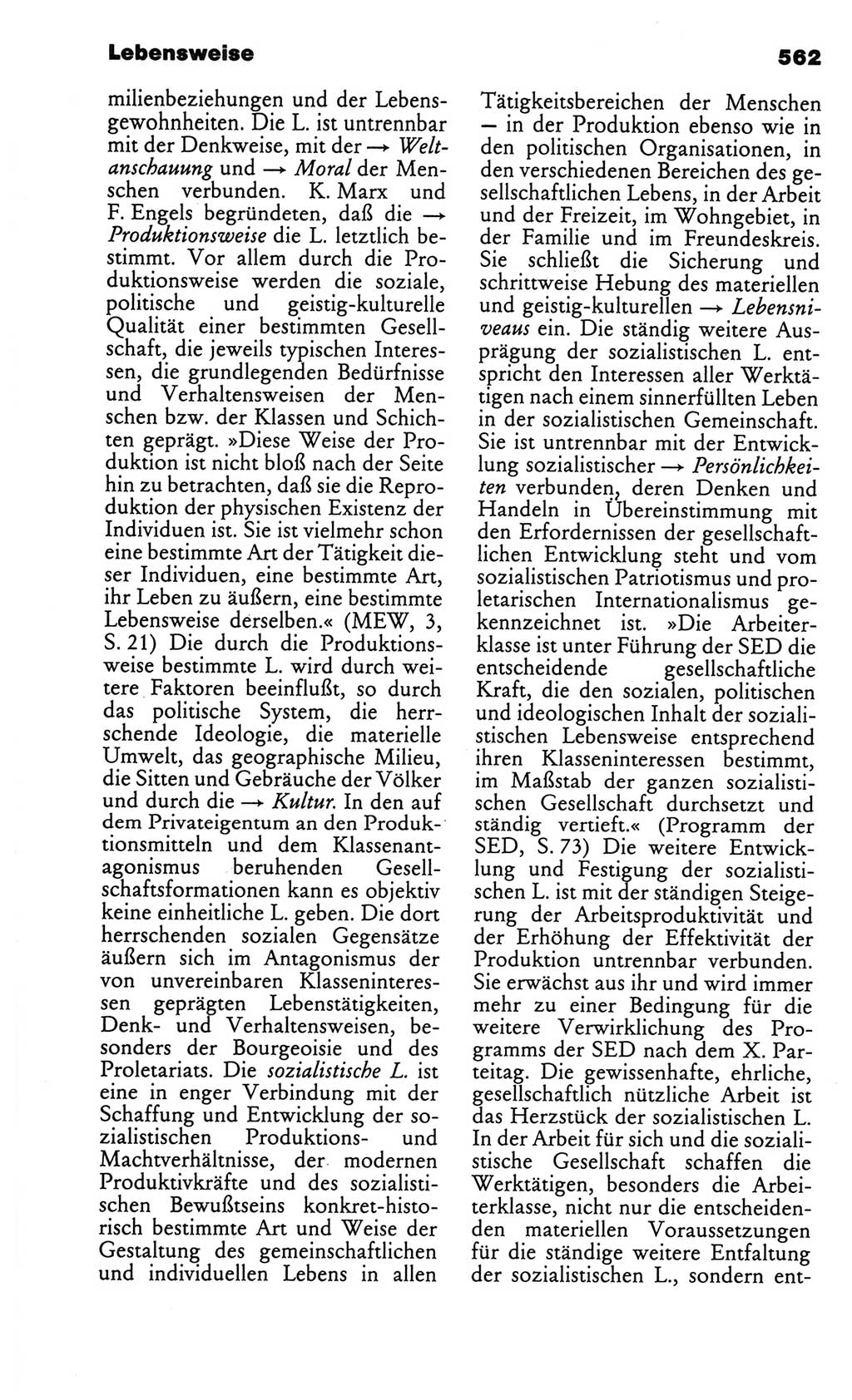 Kleines politisches Wörterbuch [Deutsche Demokratische Republik (DDR)] 1986, Seite 562 (Kl. pol. Wb. DDR 1986, S. 562)