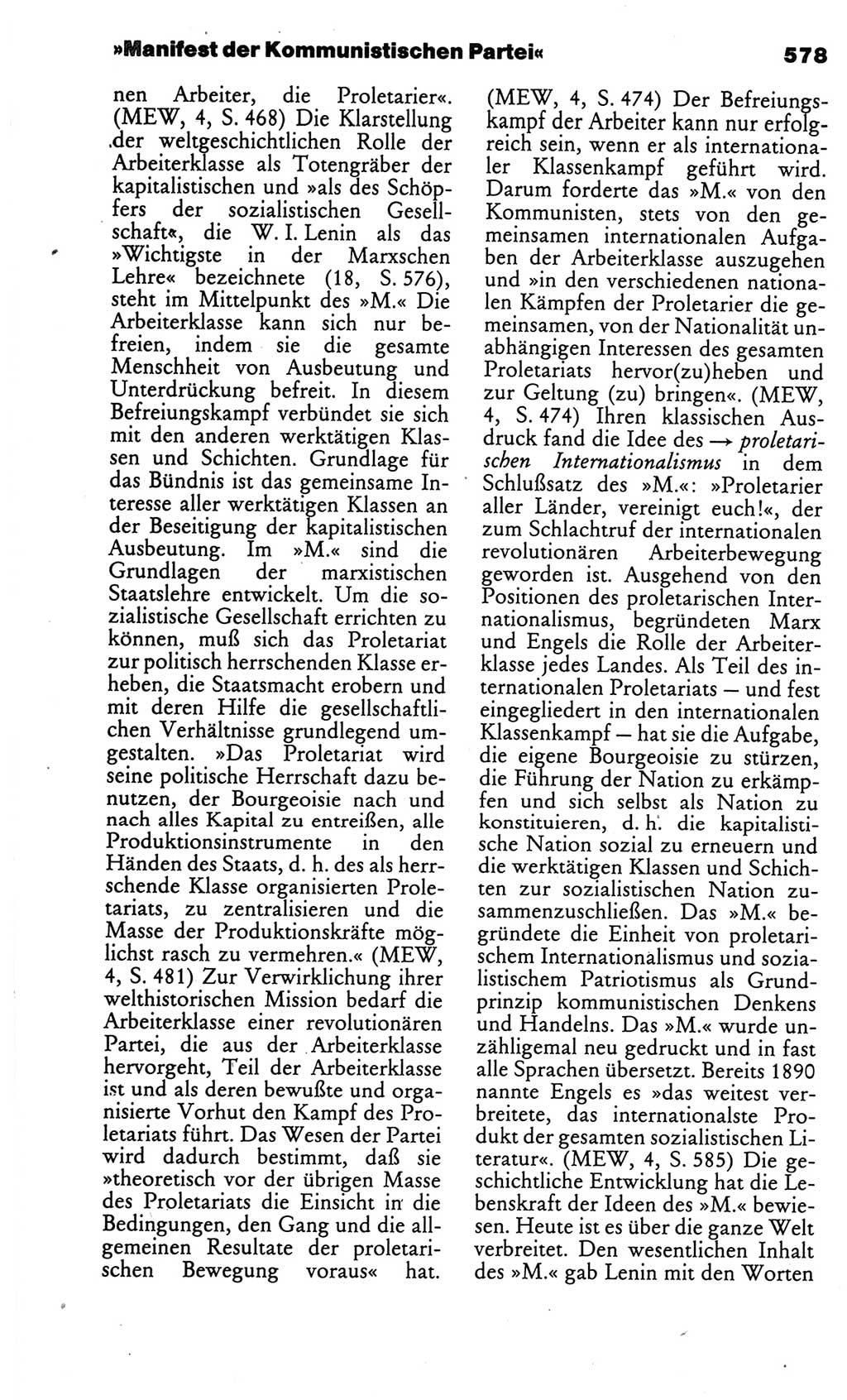 Kleines politisches Wörterbuch [Deutsche Demokratische Republik (DDR)] 1986, Seite 578 (Kl. pol. Wb. DDR 1986, S. 578)