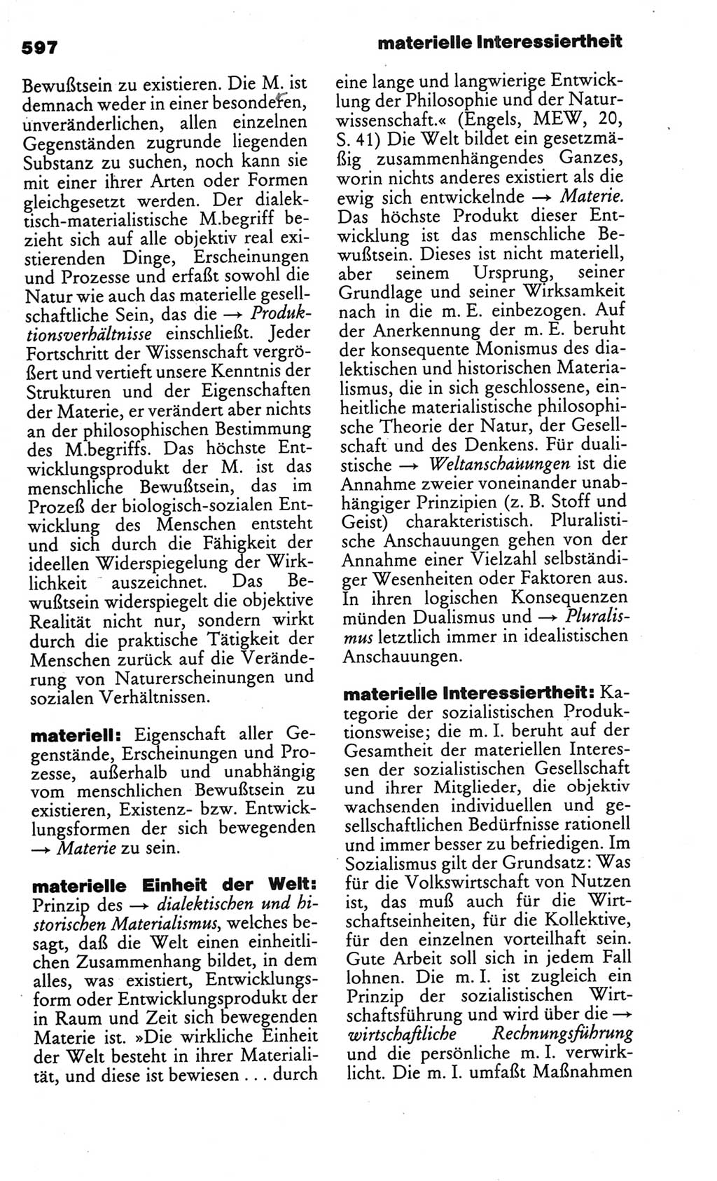 Kleines politisches Wörterbuch [Deutsche Demokratische Republik (DDR)] 1986, Seite 597 (Kl. pol. Wb. DDR 1986, S. 597)