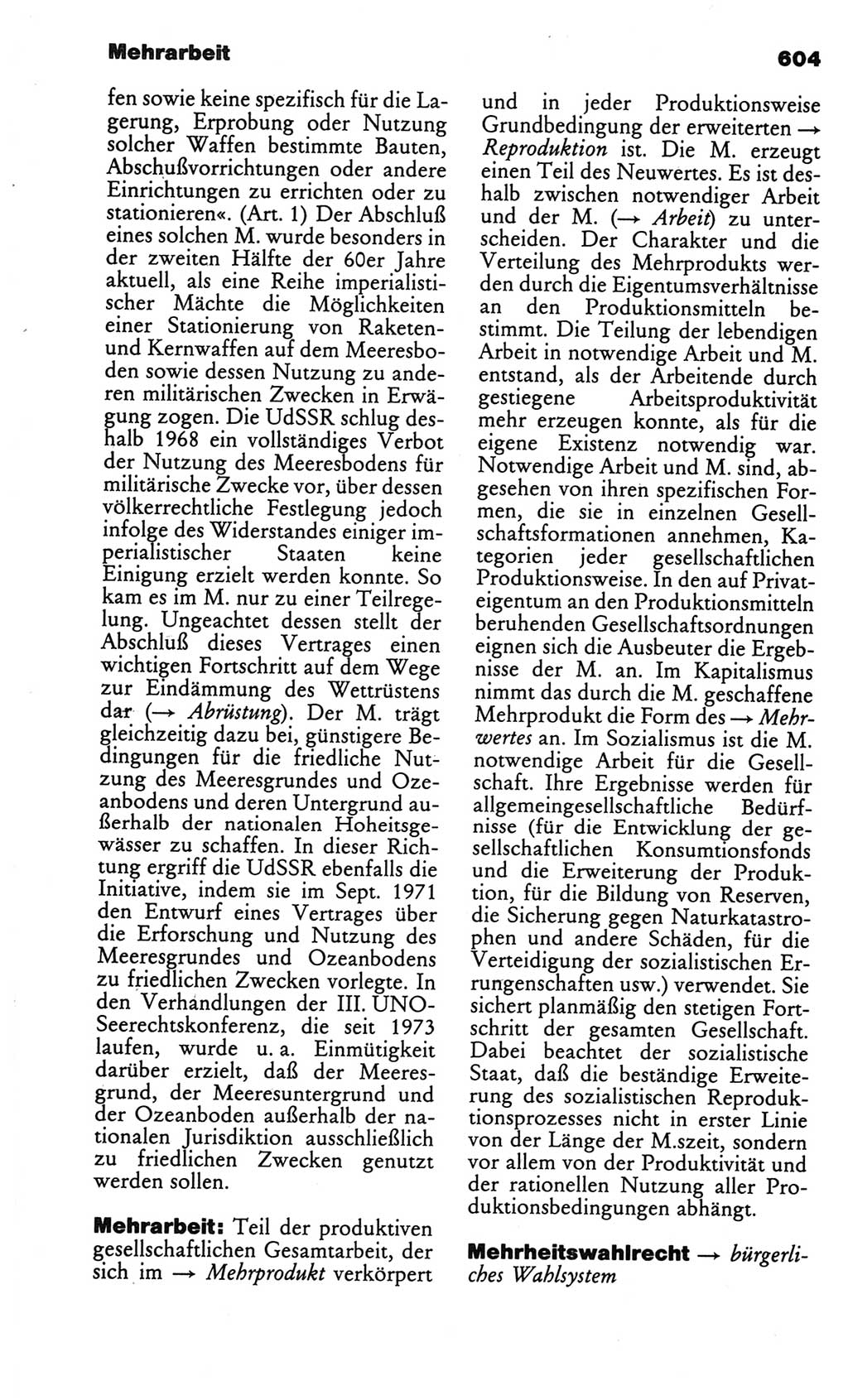 Kleines politisches Wörterbuch [Deutsche Demokratische Republik (DDR)] 1986, Seite 604 (Kl. pol. Wb. DDR 1986, S. 604)