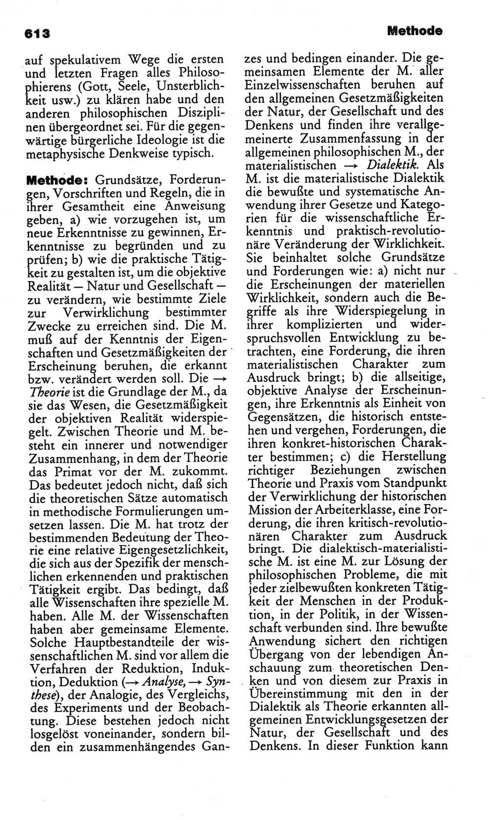 Kleines politisches Wörterbuch [Deutsche Demokratische Republik (DDR)] 1986, Seite 613 (Kl. pol. Wb. DDR 1986, S. 613)