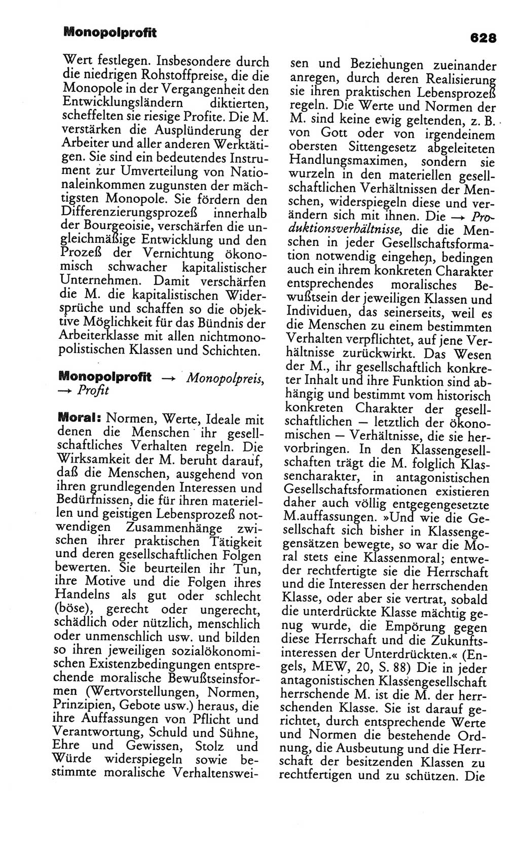 Kleines politisches Wörterbuch [Deutsche Demokratische Republik (DDR)] 1986, Seite 628 (Kl. pol. Wb. DDR 1986, S. 628)