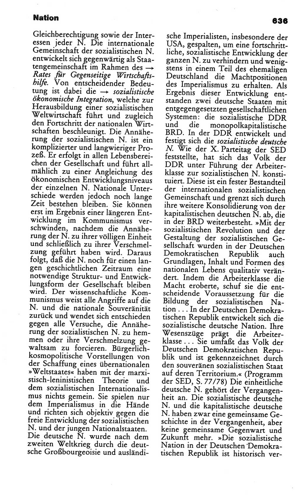 Kleines politisches Wörterbuch [Deutsche Demokratische Republik (DDR)] 1986, Seite 636 (Kl. pol. Wb. DDR 1986, S. 636)