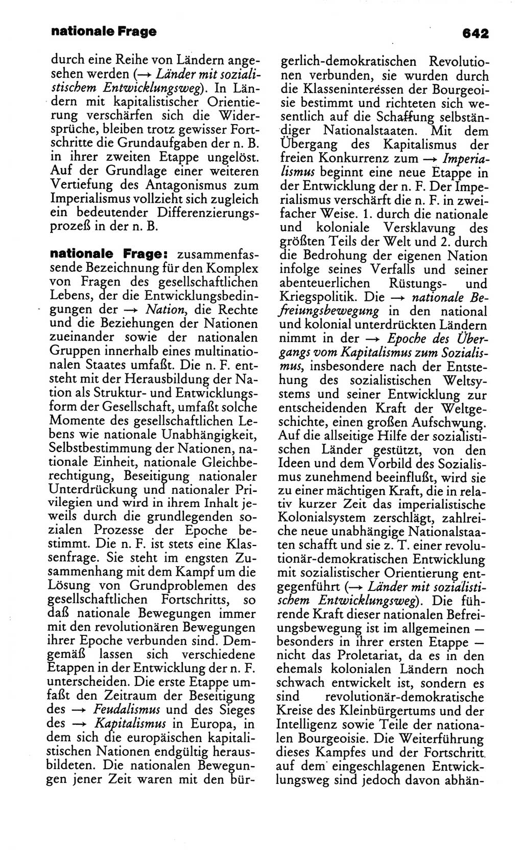 Kleines politisches Wörterbuch [Deutsche Demokratische Republik (DDR)] 1986, Seite 642 (Kl. pol. Wb. DDR 1986, S. 642)
