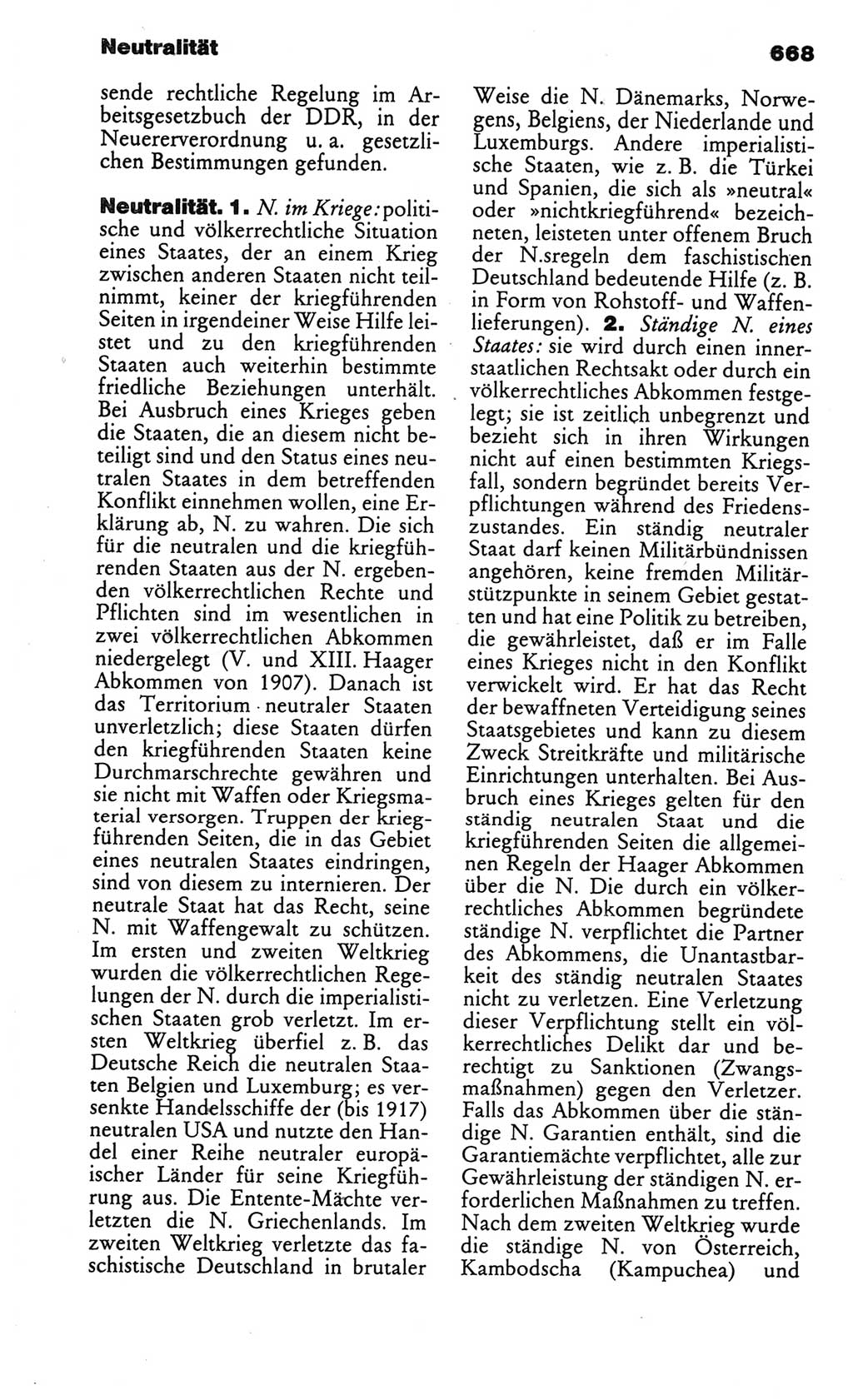 Kleines politisches Wörterbuch [Deutsche Demokratische Republik (DDR)] 1986, Seite 668 (Kl. pol. Wb. DDR 1986, S. 668)
