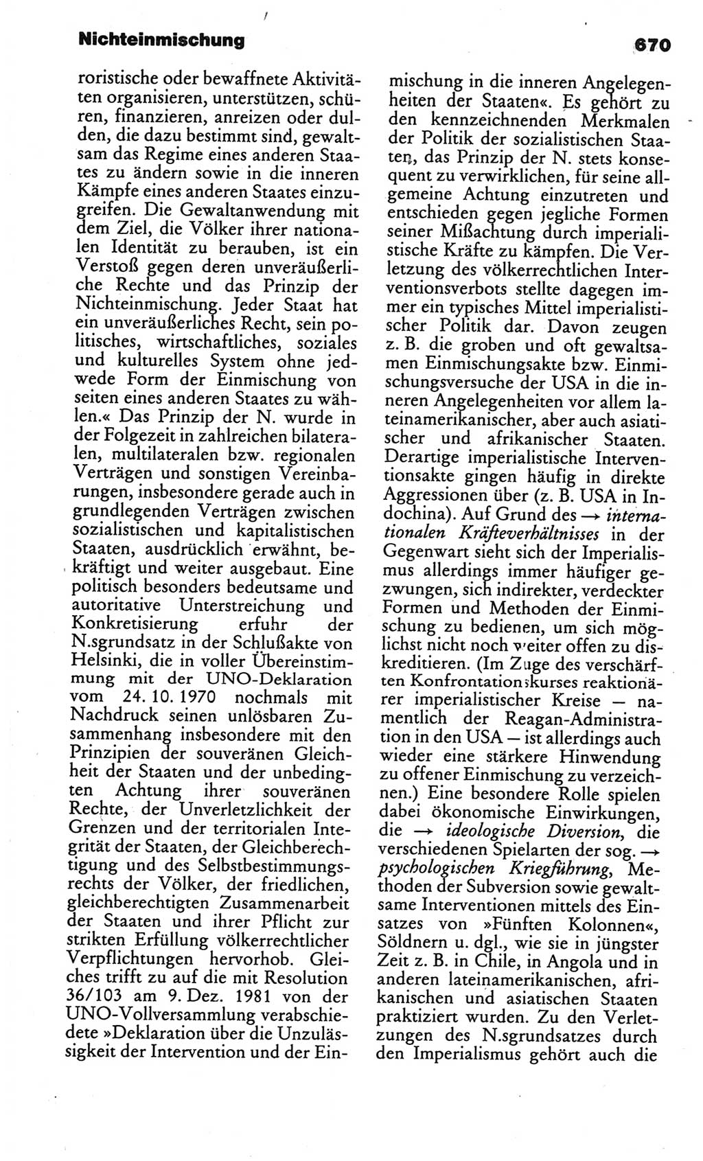 Kleines politisches Wörterbuch [Deutsche Demokratische Republik (DDR)] 1986, Seite 670 (Kl. pol. Wb. DDR 1986, S. 670)