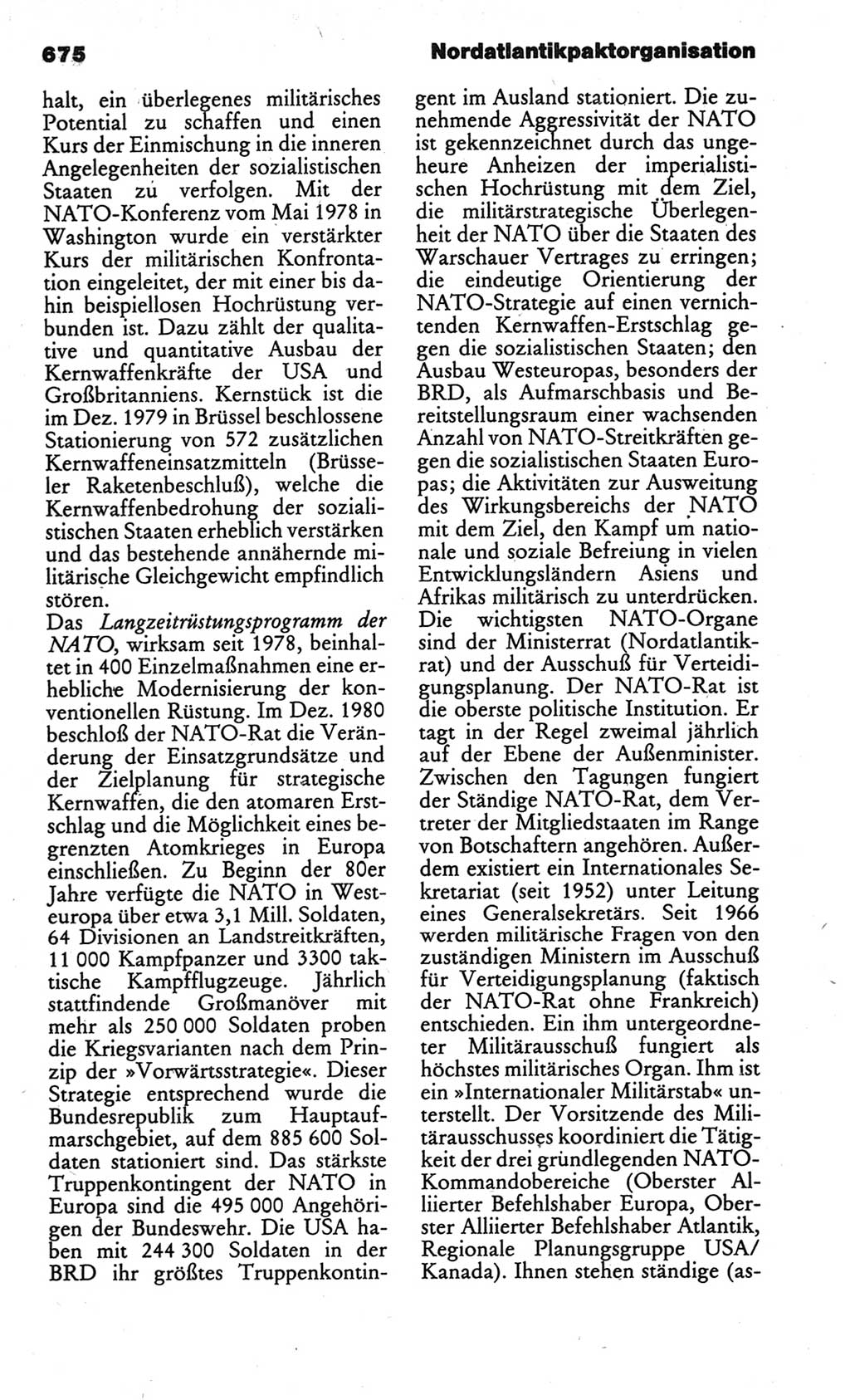 Kleines politisches Wörterbuch [Deutsche Demokratische Republik (DDR)] 1986, Seite 675 (Kl. pol. Wb. DDR 1986, S. 675)