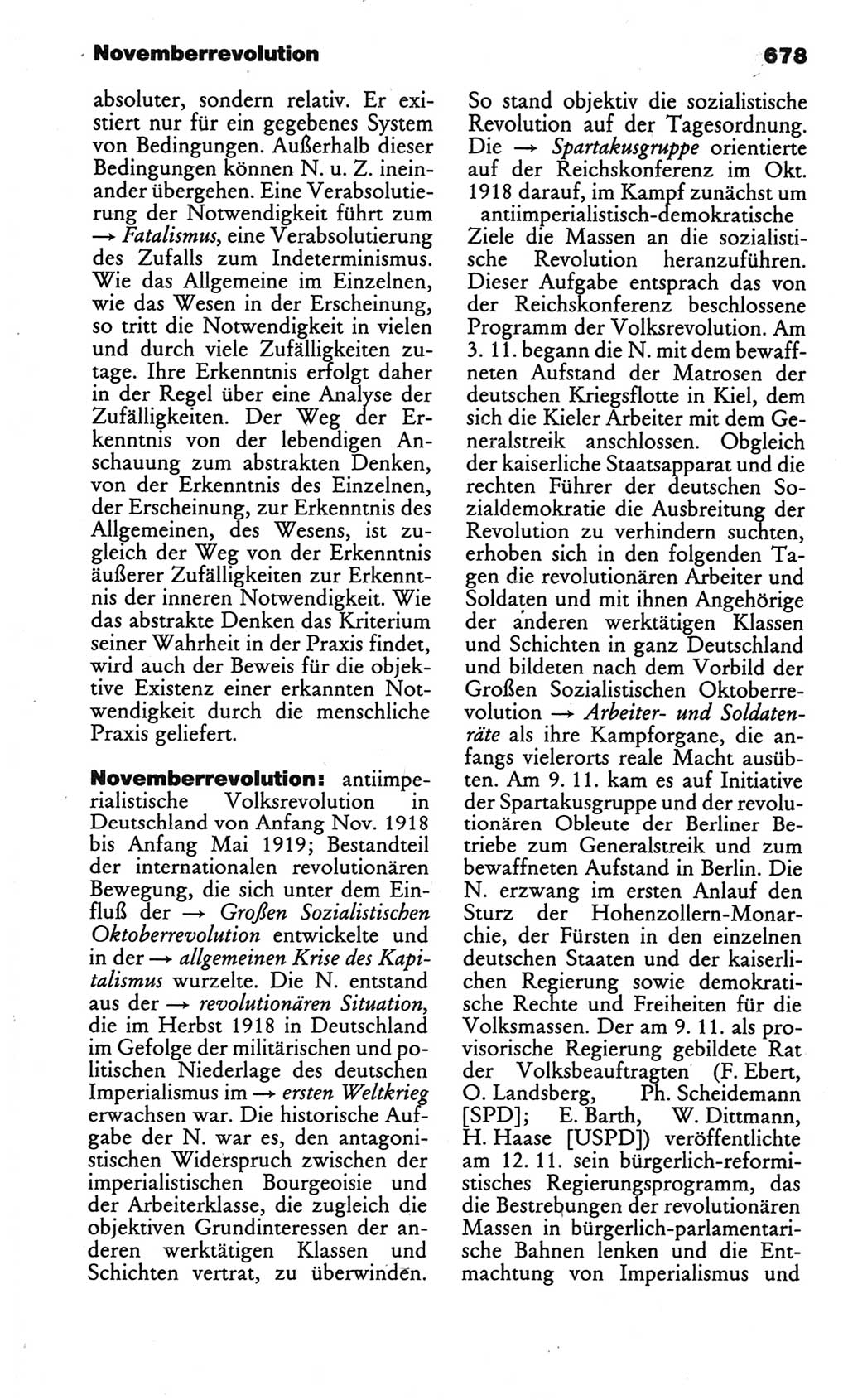 Kleines politisches Wörterbuch [Deutsche Demokratische Republik (DDR)] 1986, Seite 678 (Kl. pol. Wb. DDR 1986, S. 678)