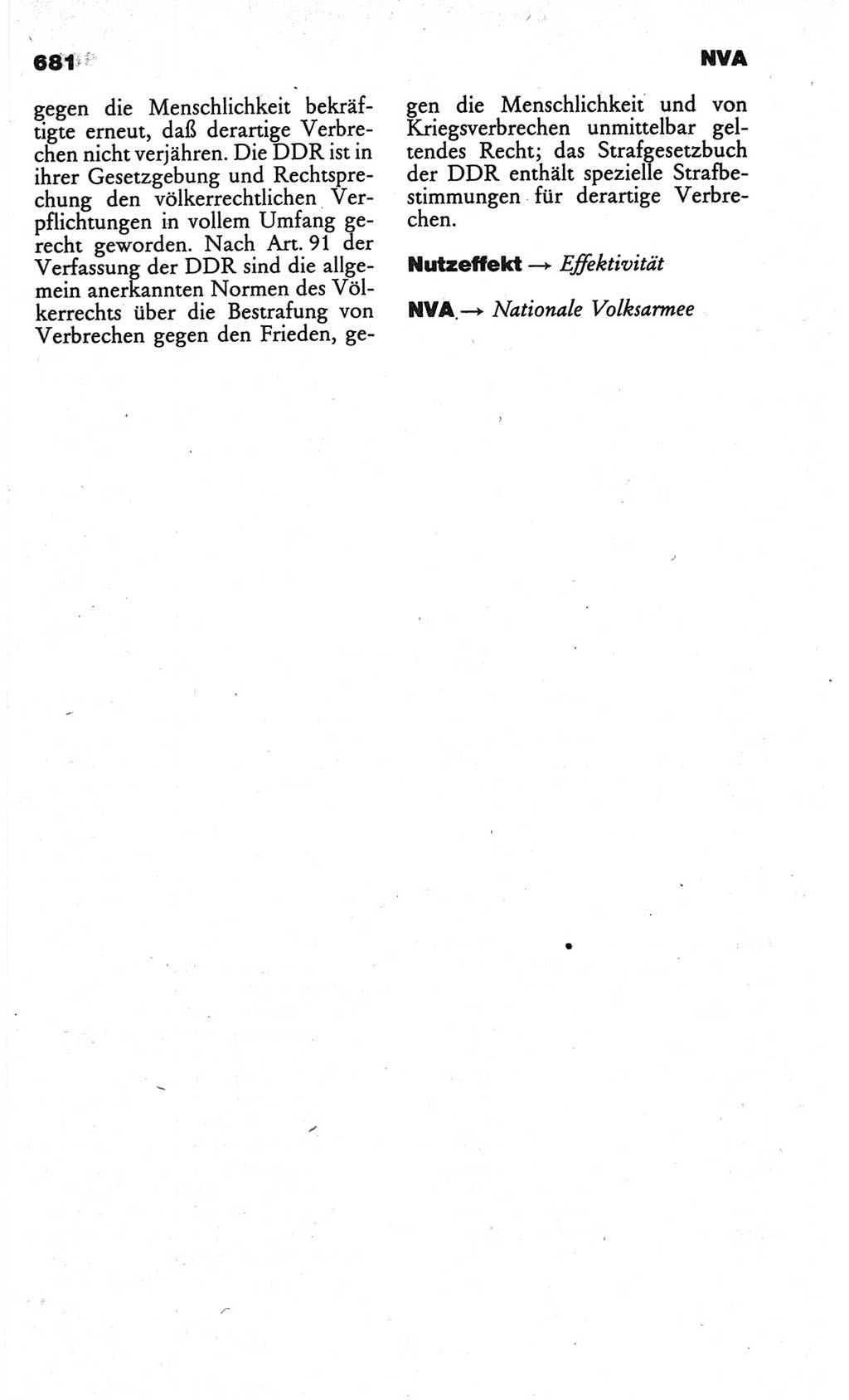 Kleines politisches Wörterbuch [Deutsche Demokratische Republik (DDR)] 1986, Seite 681 (Kl. pol. Wb. DDR 1986, S. 681)