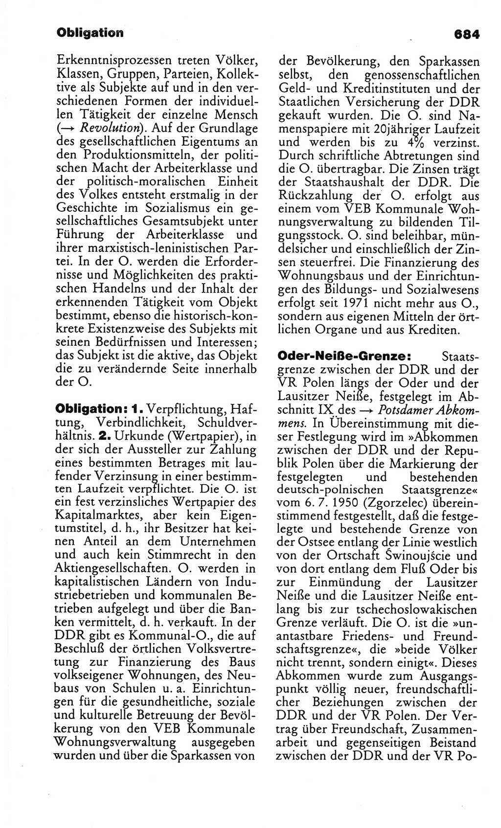Kleines politisches Wörterbuch [Deutsche Demokratische Republik (DDR)] 1986, Seite 684 (Kl. pol. Wb. DDR 1986, S. 684)