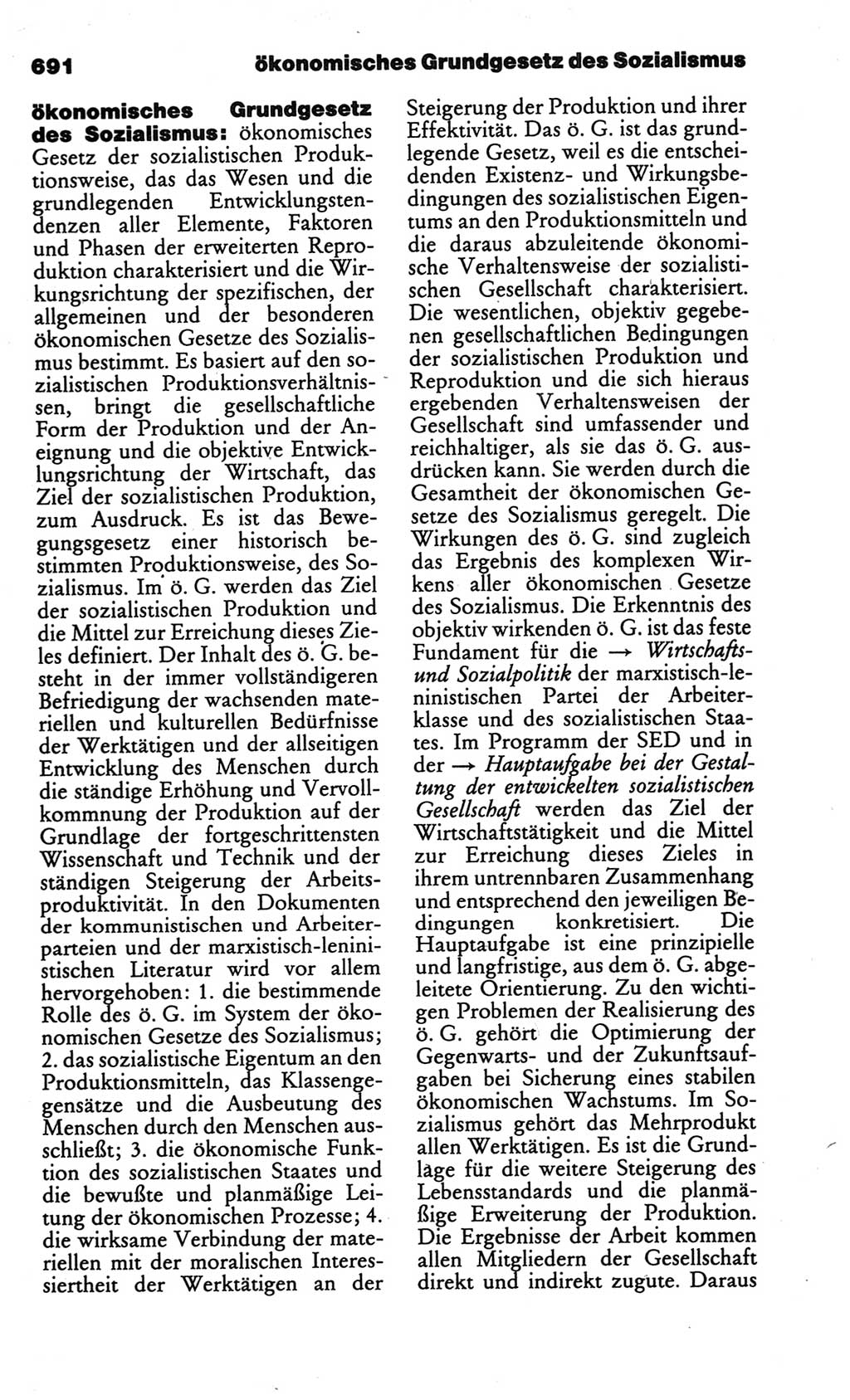 Kleines politisches Wörterbuch [Deutsche Demokratische Republik (DDR)] 1986, Seite 691 (Kl. pol. Wb. DDR 1986, S. 691)