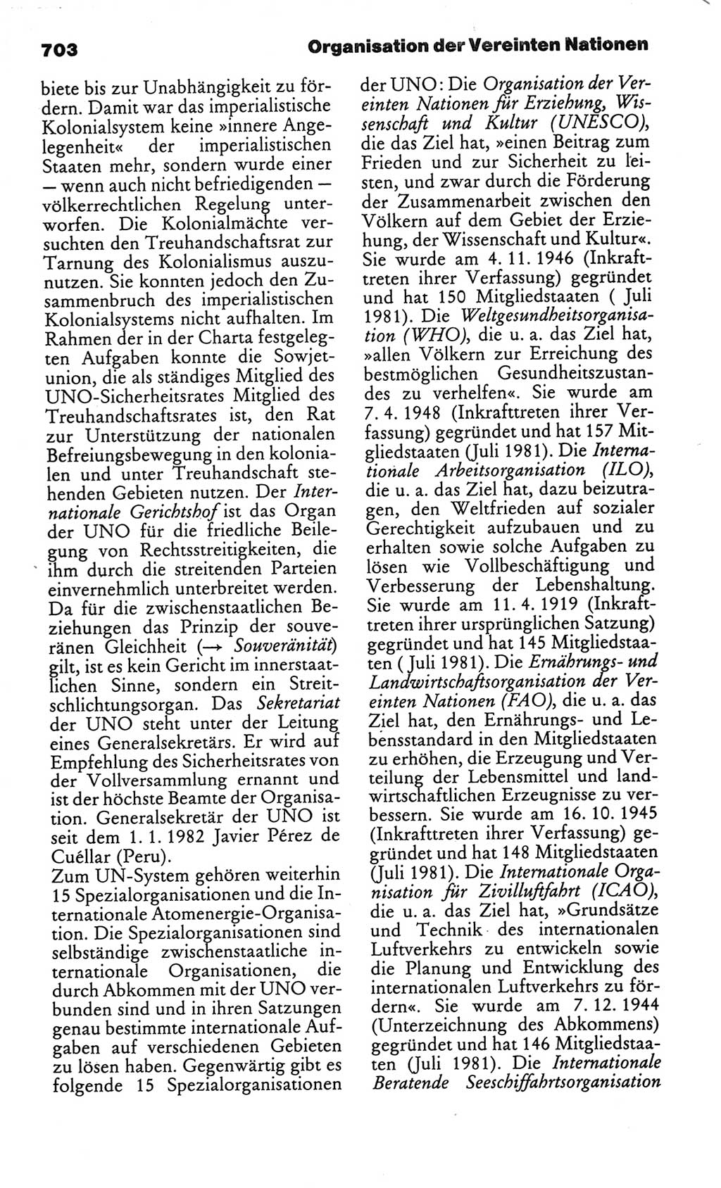 Kleines politisches Wörterbuch [Deutsche Demokratische Republik (DDR)] 1986, Seite 703 (Kl. pol. Wb. DDR 1986, S. 703)