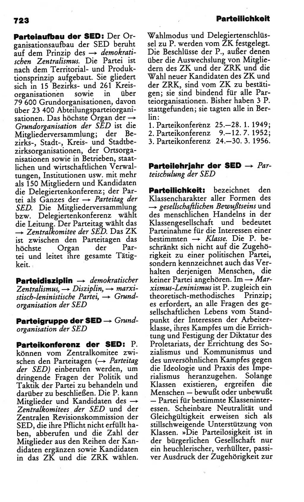 Kleines politisches Wörterbuch [Deutsche Demokratische Republik (DDR)] 1986, Seite 723 (Kl. pol. Wb. DDR 1986, S. 723)