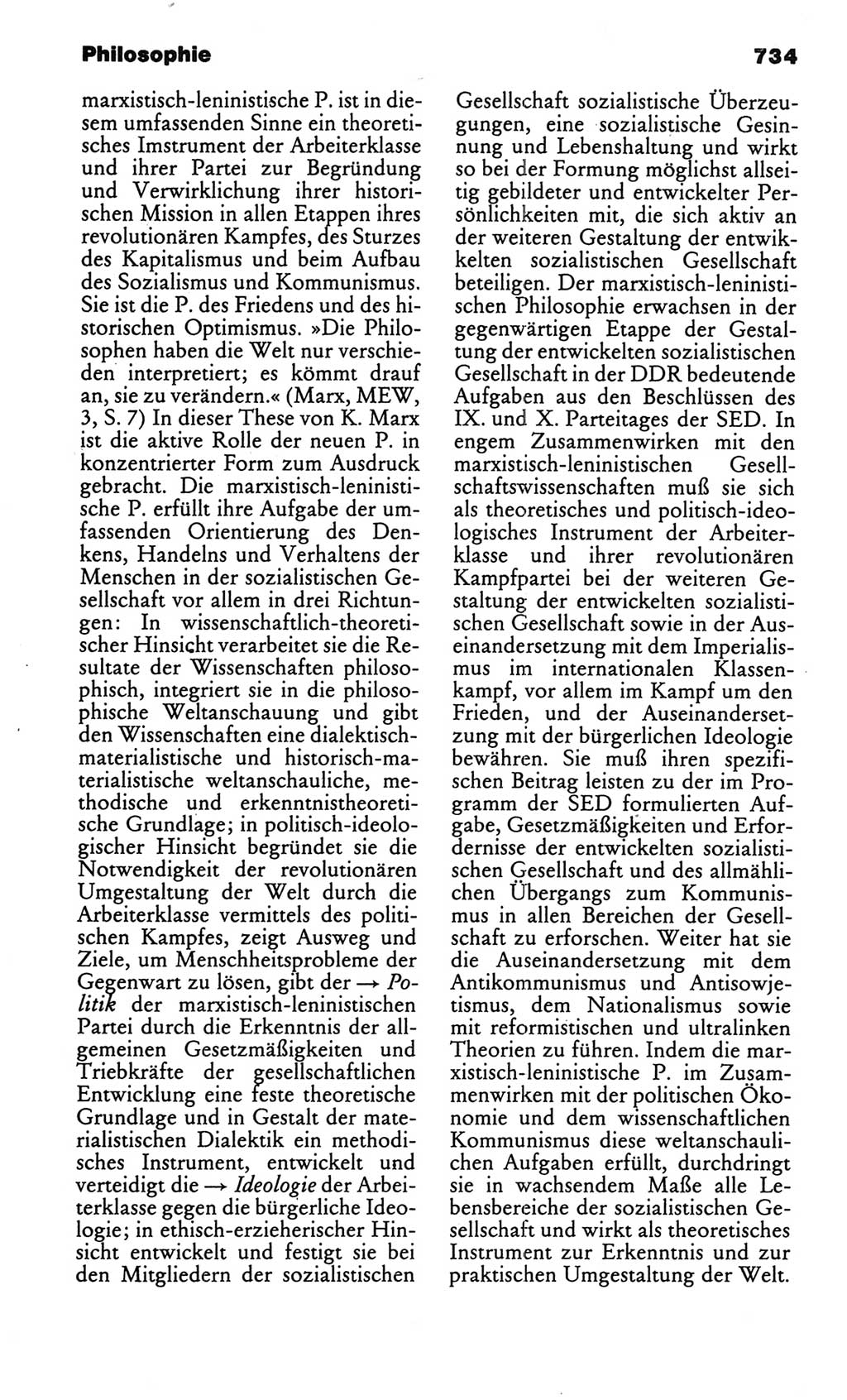 Kleines politisches Wörterbuch [Deutsche Demokratische Republik (DDR)] 1986, Seite 734 (Kl. pol. Wb. DDR 1986, S. 734)