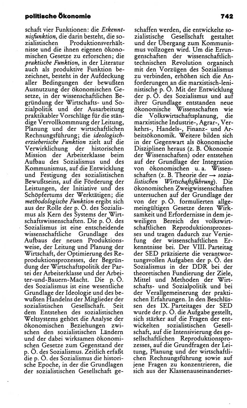 Kleines politisches Wörterbuch [Deutsche Demokratische Republik (DDR)] 1986, Seite 742 (Kl. pol. Wb. DDR 1986, S. 742)