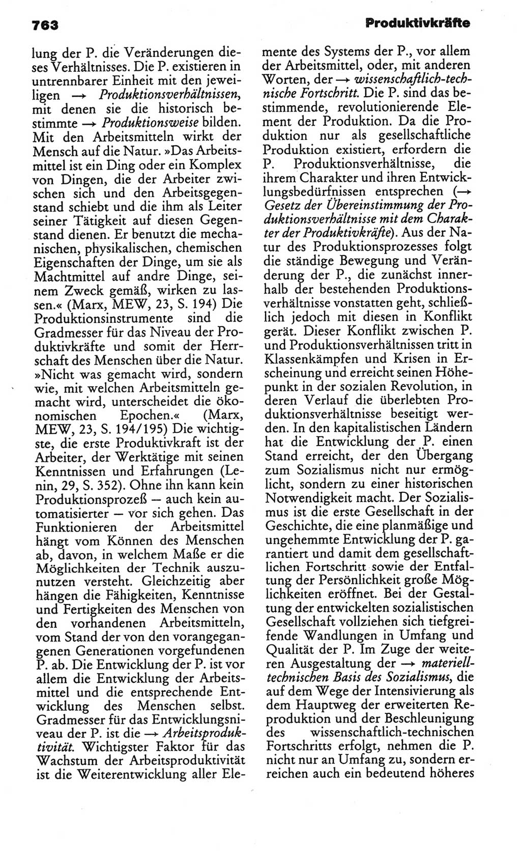 Kleines politisches Wörterbuch [Deutsche Demokratische Republik (DDR)] 1986, Seite 763 (Kl. pol. Wb. DDR 1986, S. 763)