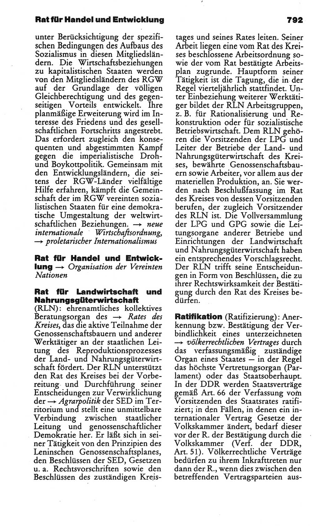 Kleines politisches Wörterbuch [Deutsche Demokratische Republik (DDR)] 1986, Seite 792 (Kl. pol. Wb. DDR 1986, S. 792)