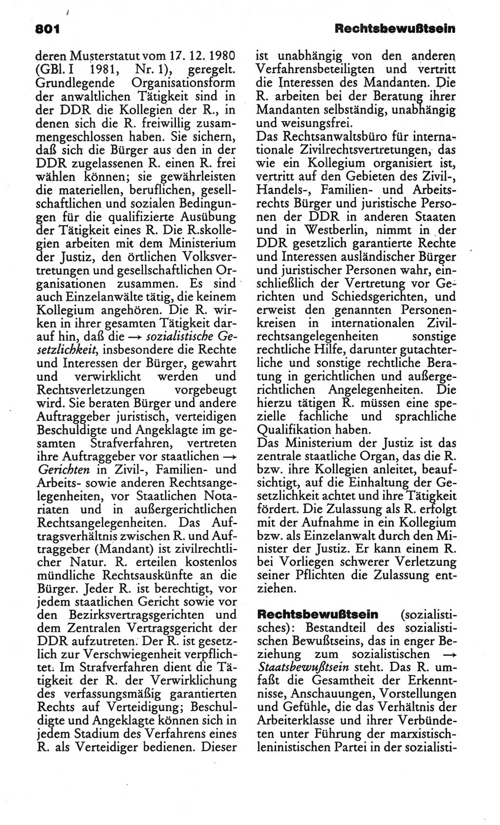 Kleines politisches Wörterbuch [Deutsche Demokratische Republik (DDR)] 1986, Seite 801 (Kl. pol. Wb. DDR 1986, S. 801)