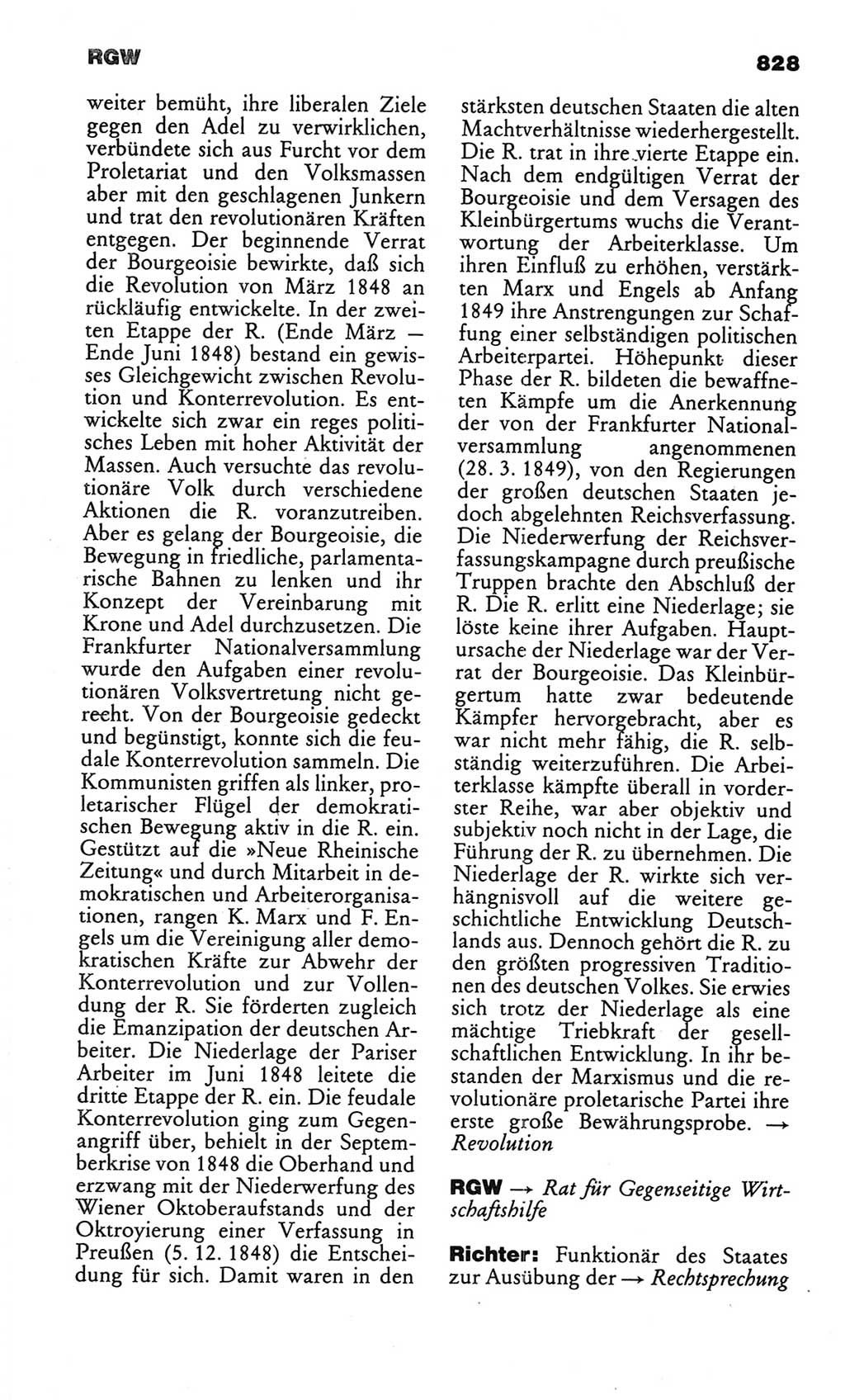 Kleines politisches Wörterbuch [Deutsche Demokratische Republik (DDR)] 1986, Seite 828 (Kl. pol. Wb. DDR 1986, S. 828)