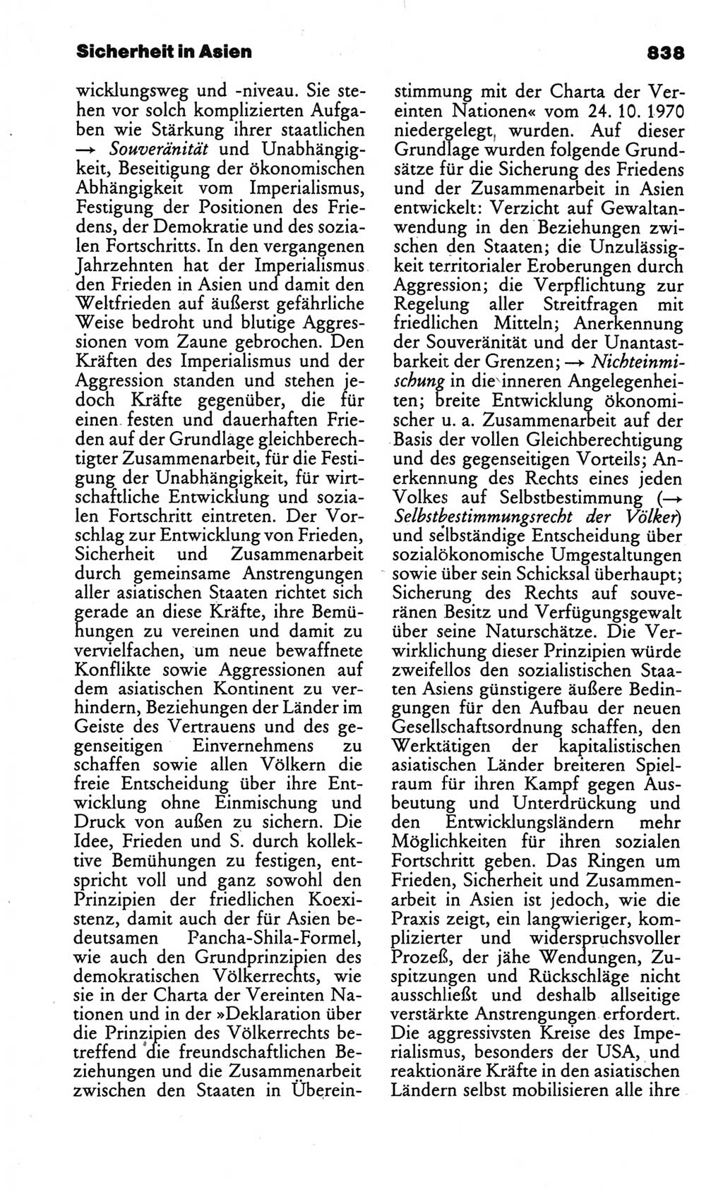 Kleines politisches Wörterbuch [Deutsche Demokratische Republik (DDR)] 1986, Seite 838 (Kl. pol. Wb. DDR 1986, S. 838)