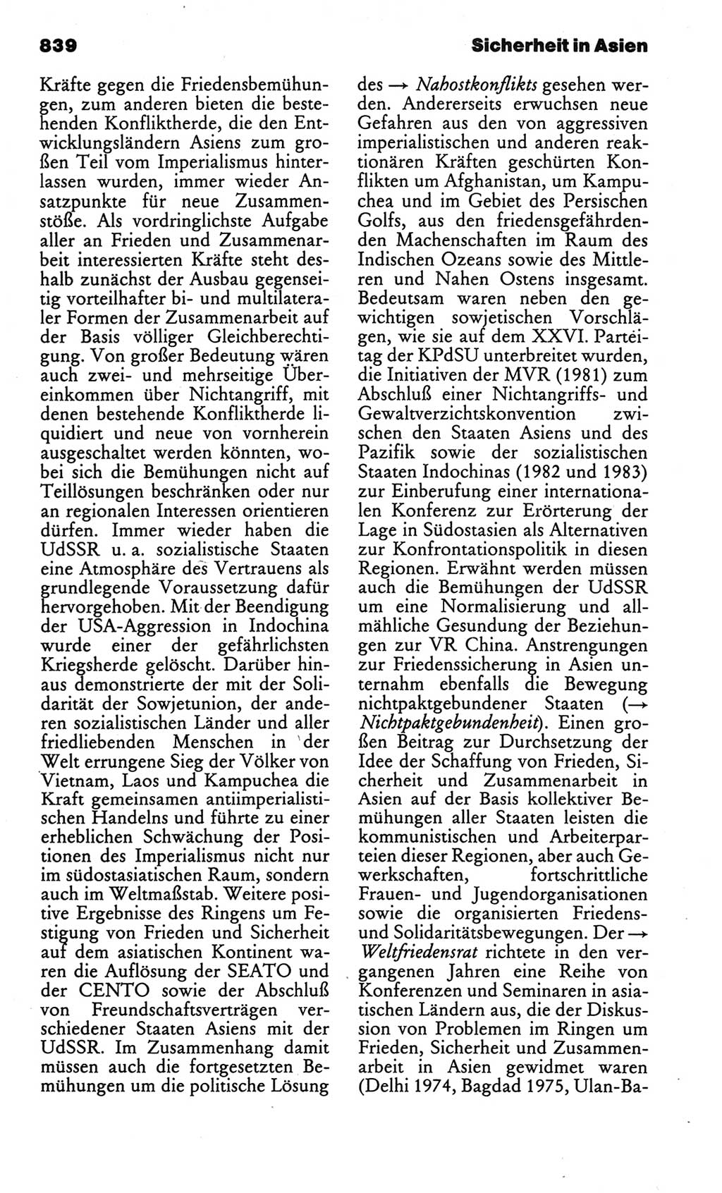 Kleines politisches Wörterbuch [Deutsche Demokratische Republik (DDR)] 1986, Seite 839 (Kl. pol. Wb. DDR 1986, S. 839)