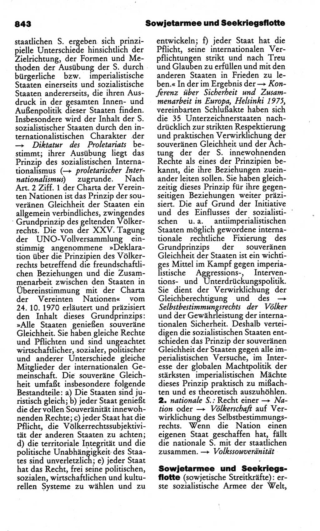 Kleines politisches Wörterbuch [Deutsche Demokratische Republik (DDR)] 1986, Seite 843 (Kl. pol. Wb. DDR 1986, S. 843)