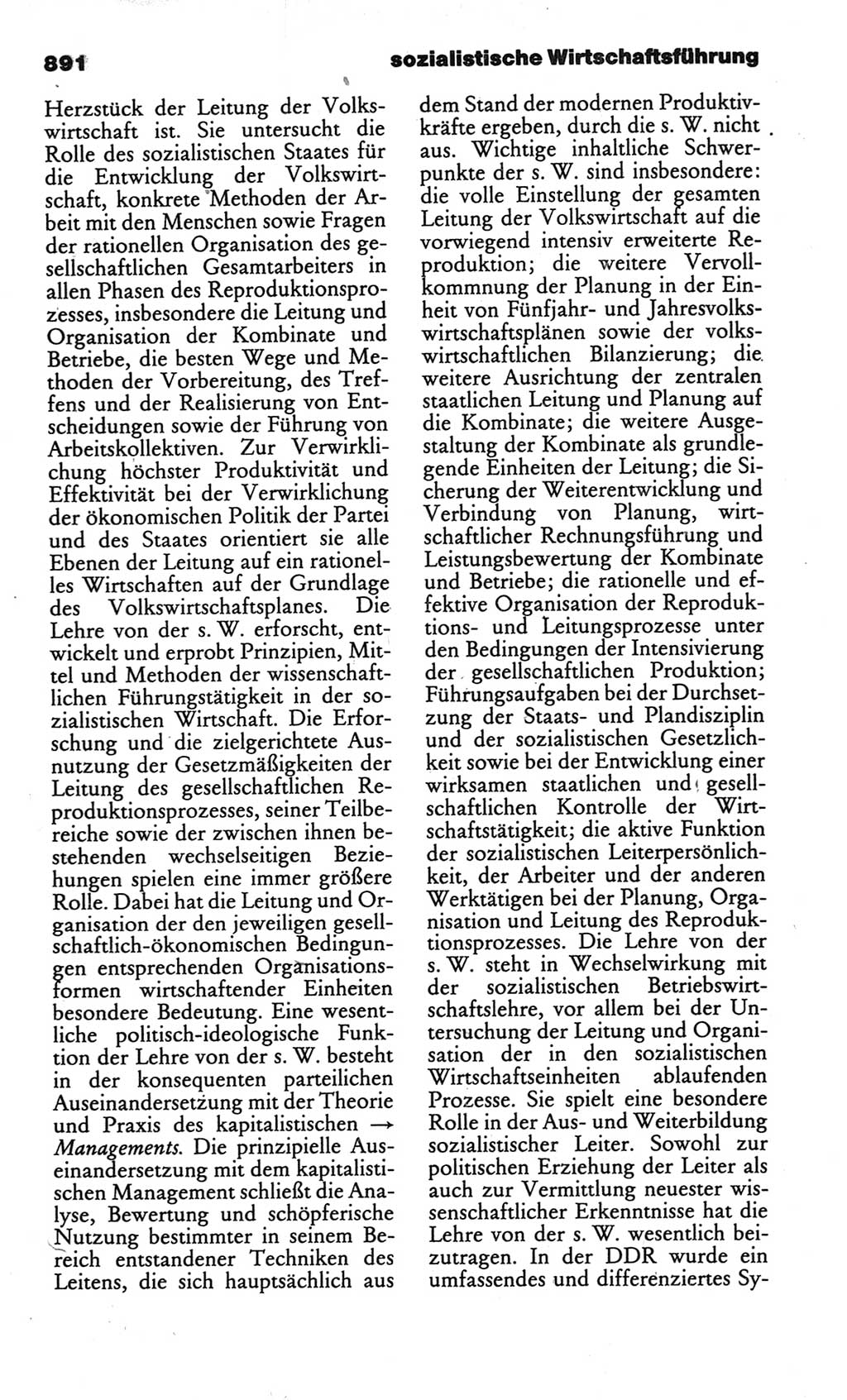 Kleines politisches Wörterbuch [Deutsche Demokratische Republik (DDR)] 1986, Seite 891 (Kl. pol. Wb. DDR 1986, S. 891)