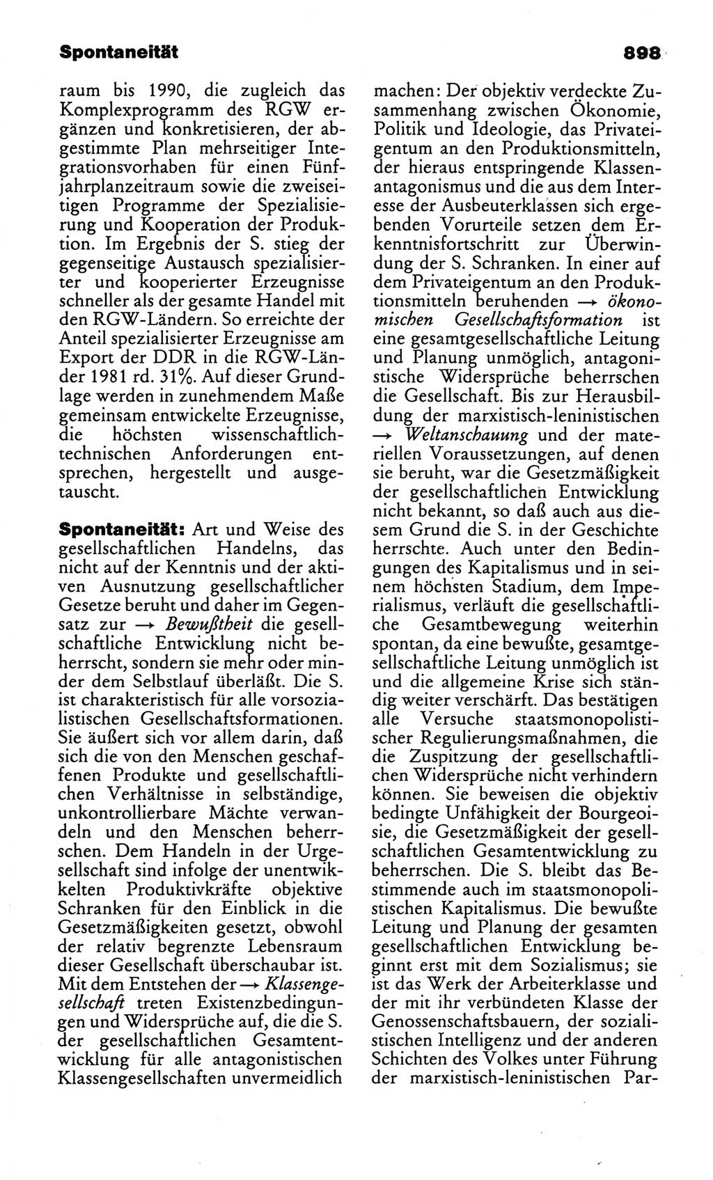 Kleines politisches Wörterbuch [Deutsche Demokratische Republik (DDR)] 1986, Seite 898 (Kl. pol. Wb. DDR 1986, S. 898)