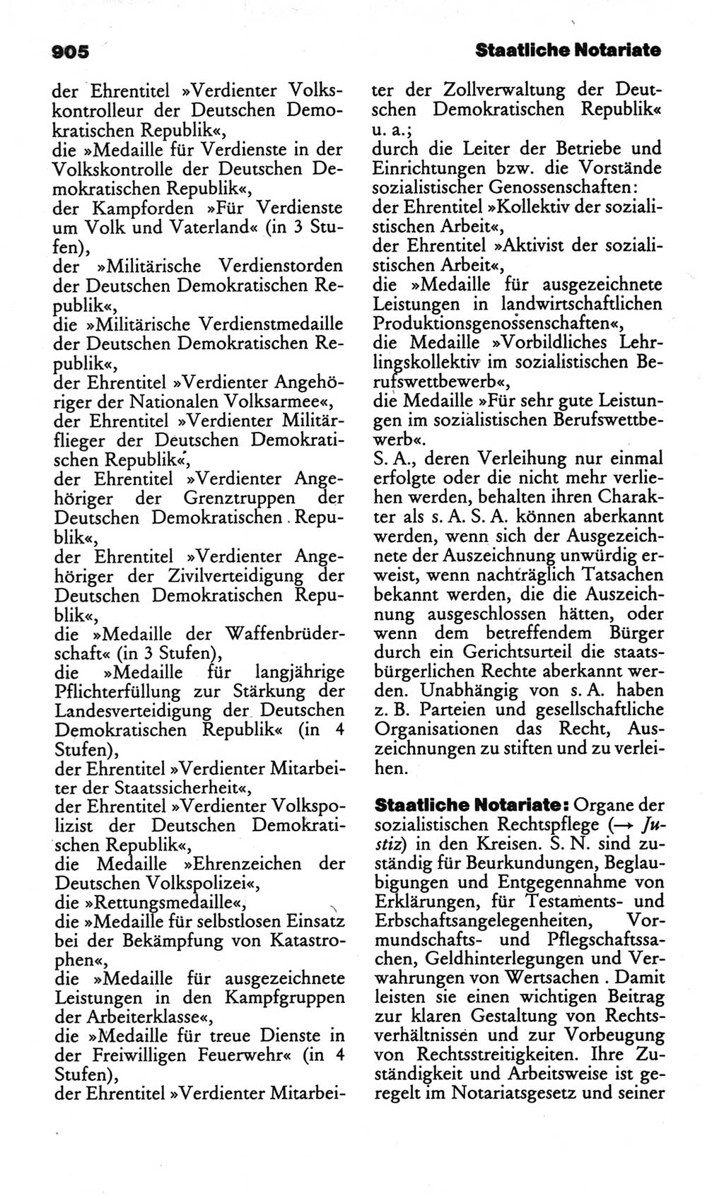Kleines politisches Wörterbuch [Deutsche Demokratische Republik (DDR)] 1986, Seite 905 (Kl. pol. Wb. DDR 1986, S. 905)