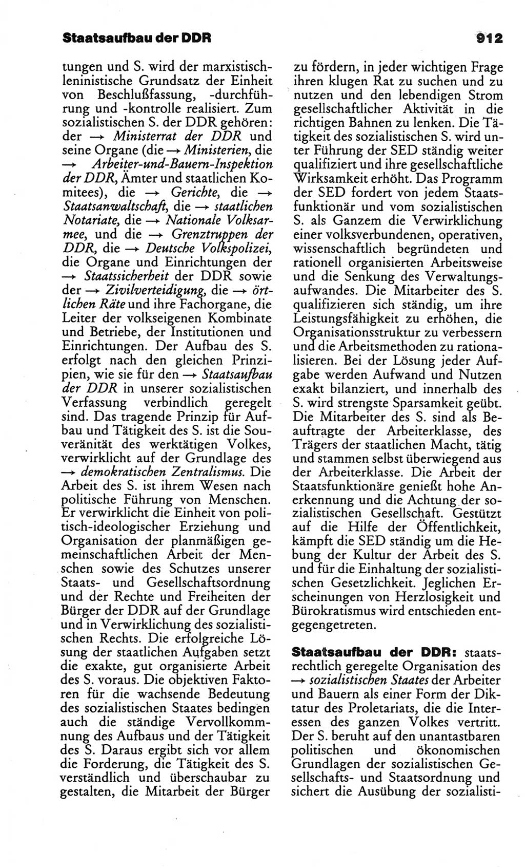 Kleines politisches Wörterbuch [Deutsche Demokratische Republik (DDR)] 1986, Seite 912 (Kl. pol. Wb. DDR 1986, S. 912)