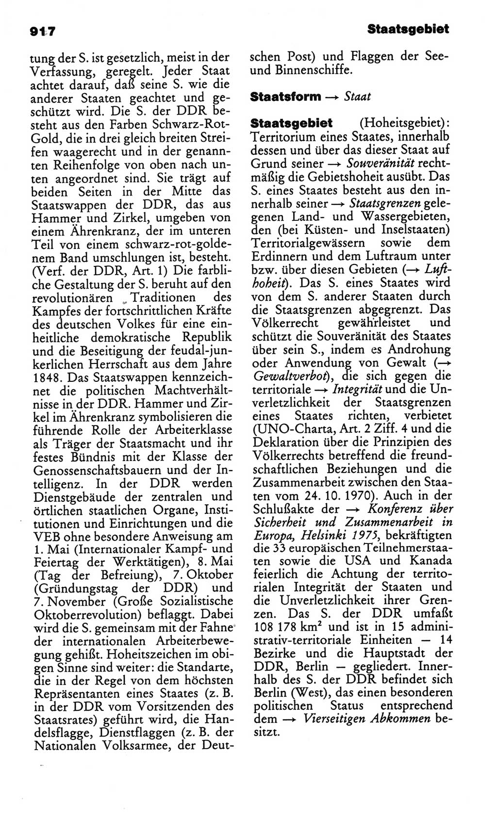 Kleines politisches Wörterbuch [Deutsche Demokratische Republik (DDR)] 1986, Seite 917 (Kl. pol. Wb. DDR 1986, S. 917)