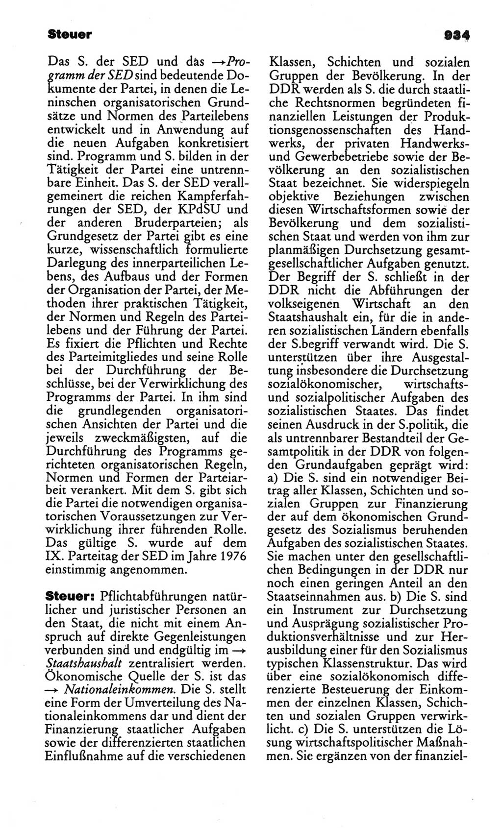 Kleines politisches Wörterbuch [Deutsche Demokratische Republik (DDR)] 1986, Seite 934 (Kl. pol. Wb. DDR 1986, S. 934)