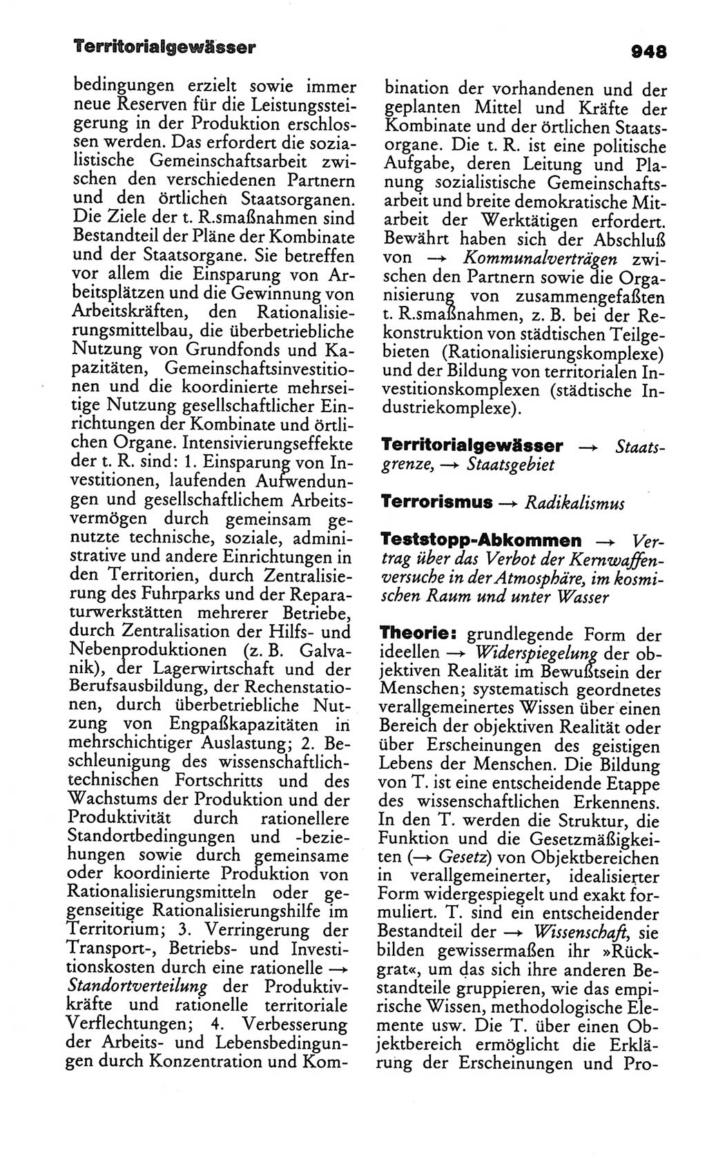 Kleines politisches Wörterbuch [Deutsche Demokratische Republik (DDR)] 1986, Seite 948 (Kl. pol. Wb. DDR 1986, S. 948)