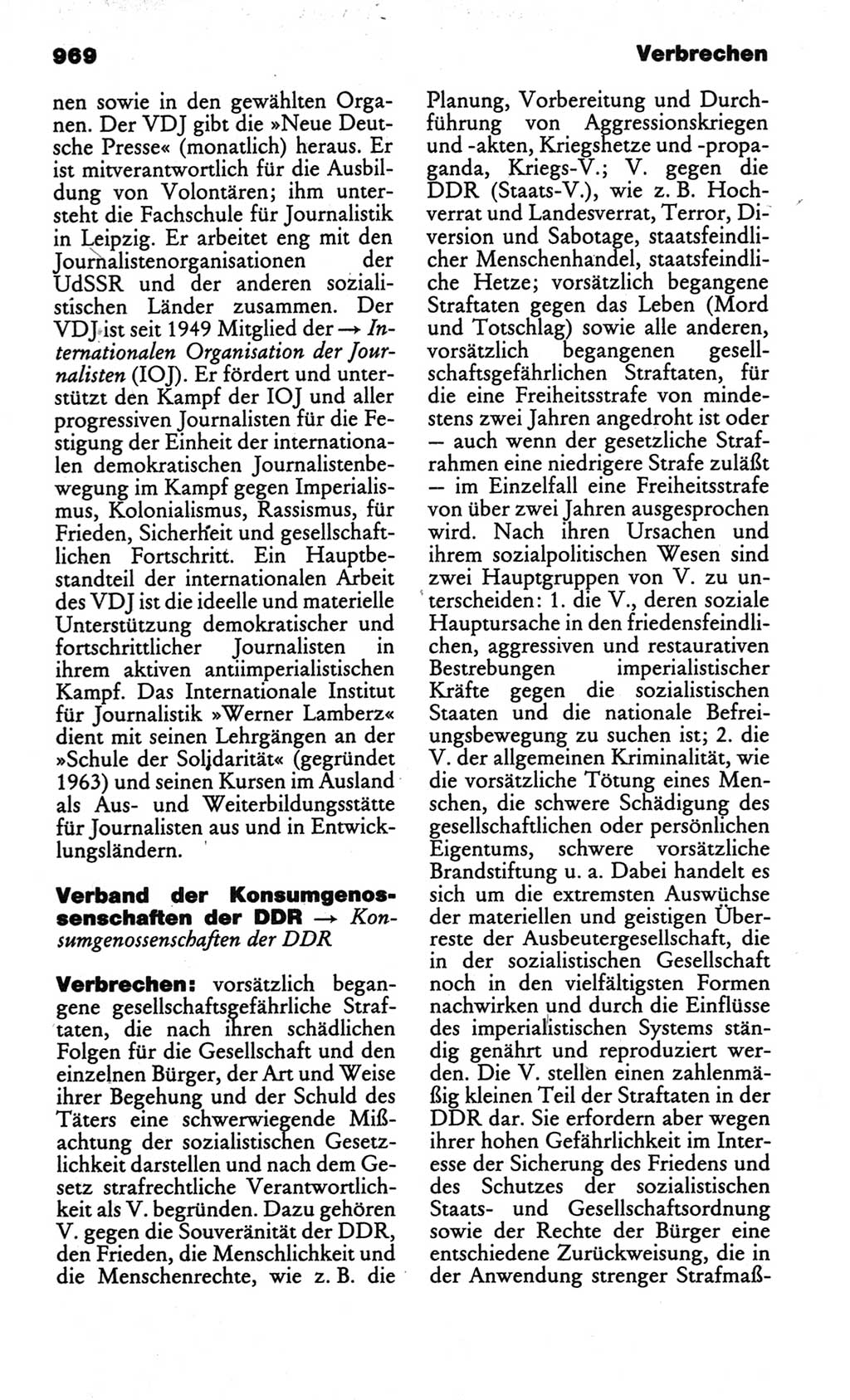 Kleines politisches Wörterbuch [Deutsche Demokratische Republik (DDR)] 1986, Seite 969 (Kl. pol. Wb. DDR 1986, S. 969)