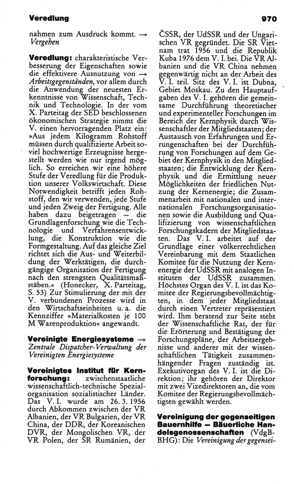 Kleines politisches Wörterbuch [Deutsche Demokratische Republik (DDR)] 1986, Seite 970 (Kl. pol. Wb. DDR 1986, S. 970)