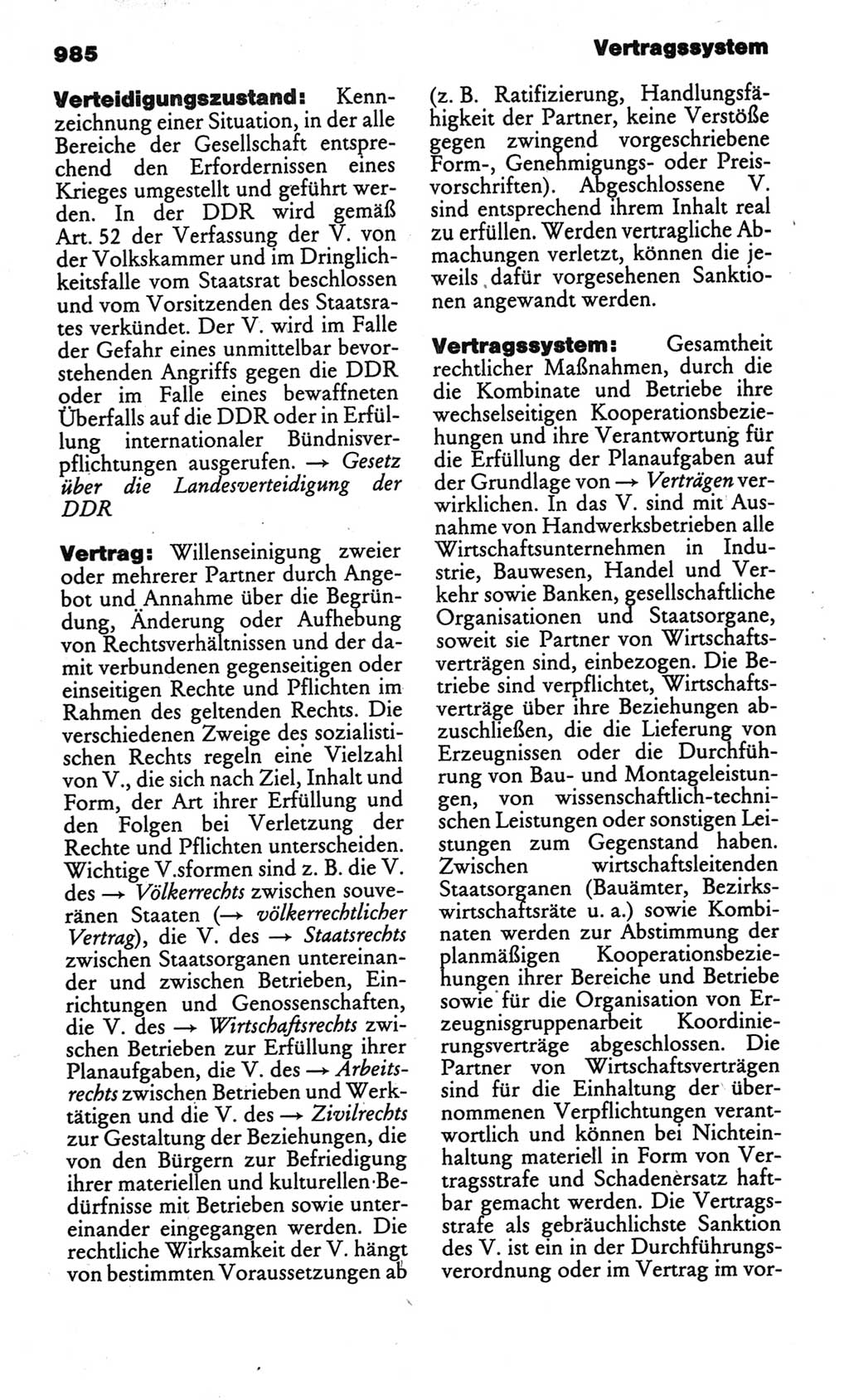 Kleines politisches Wörterbuch [Deutsche Demokratische Republik (DDR)] 1986, Seite 985 (Kl. pol. Wb. DDR 1986, S. 985)
