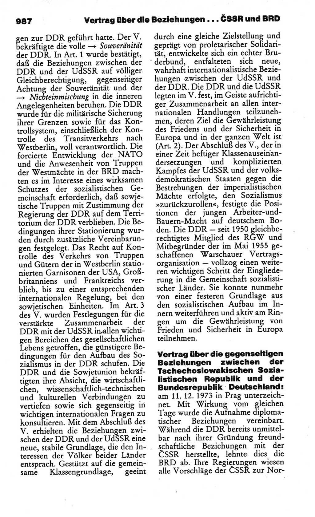 Kleines politisches Wörterbuch [Deutsche Demokratische Republik (DDR)] 1986, Seite 987 (Kl. pol. Wb. DDR 1986, S. 987)