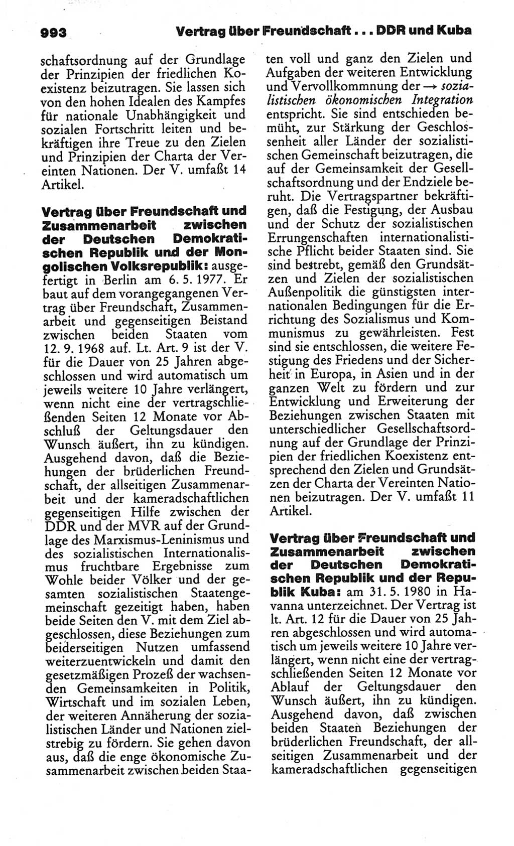 Kleines politisches Wörterbuch [Deutsche Demokratische Republik (DDR)] 1986, Seite 993 (Kl. pol. Wb. DDR 1986, S. 993)