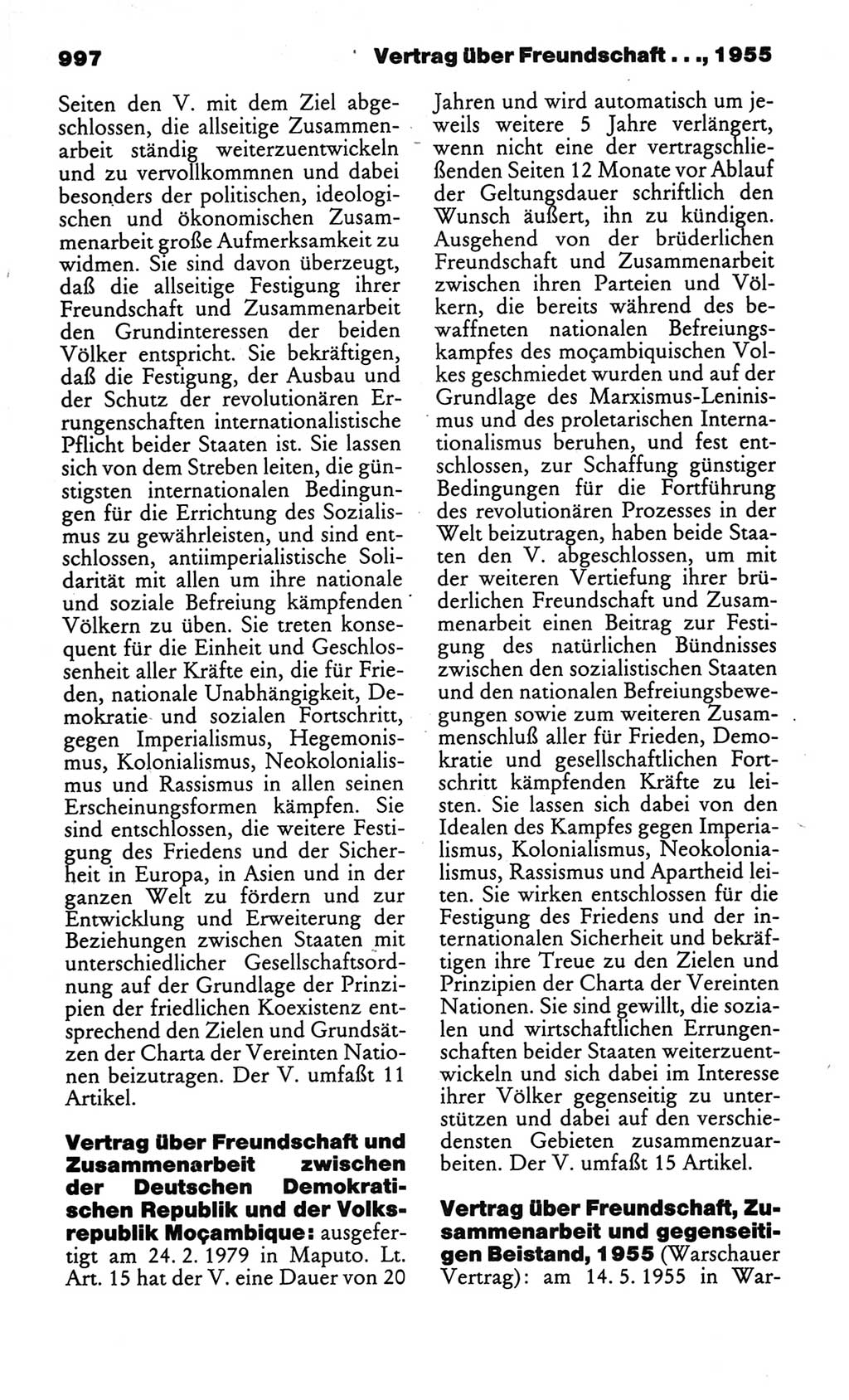 Kleines politisches Wörterbuch [Deutsche Demokratische Republik (DDR)] 1986, Seite 997 (Kl. pol. Wb. DDR 1986, S. 997)