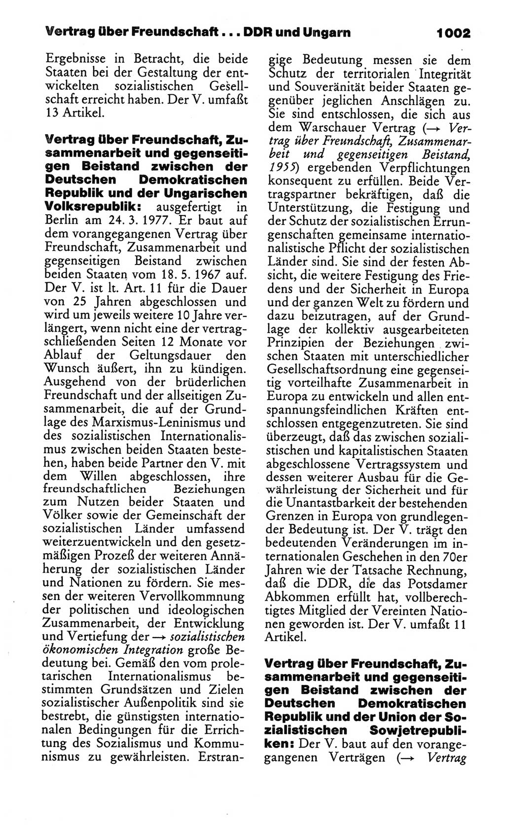 Kleines politisches Wörterbuch [Deutsche Demokratische Republik (DDR)] 1986, Seite 1002 (Kl. pol. Wb. DDR 1986, S. 1002)
