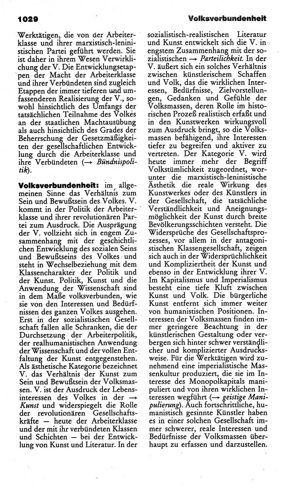 Kleines politisches Wörterbuch [Deutsche Demokratische Republik (DDR)] 1986, Seite 1029 (Kl. pol. Wb. DDR 1986, S. 1029)
