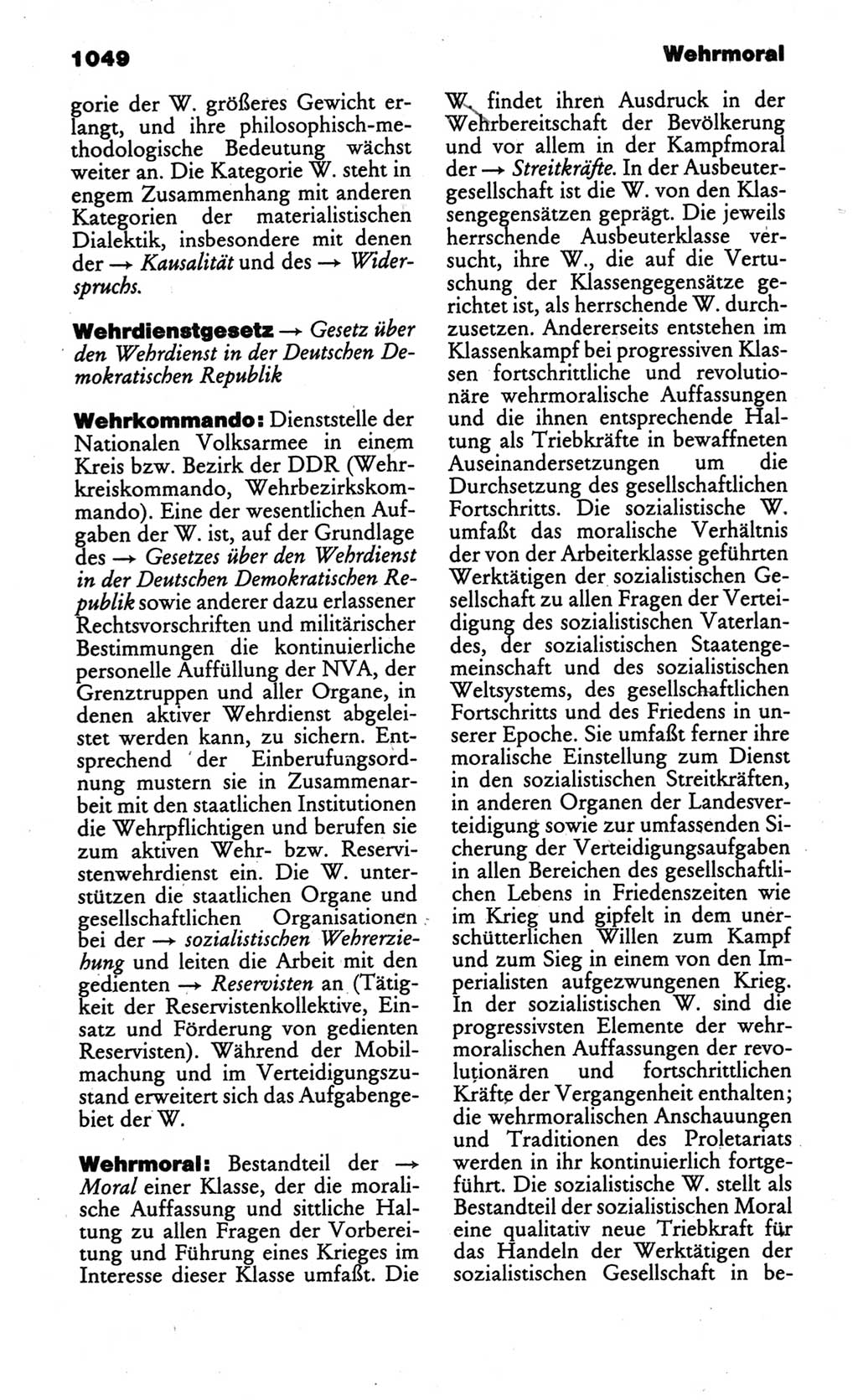 Kleines politisches Wörterbuch [Deutsche Demokratische Republik (DDR)] 1986, Seite 1049 (Kl. pol. Wb. DDR 1986, S. 1049)