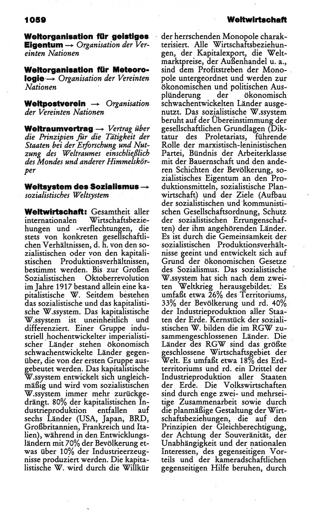 Kleines politisches Wörterbuch [Deutsche Demokratische Republik (DDR)] 1986, Seite 1059 (Kl. pol. Wb. DDR 1986, S. 1059)