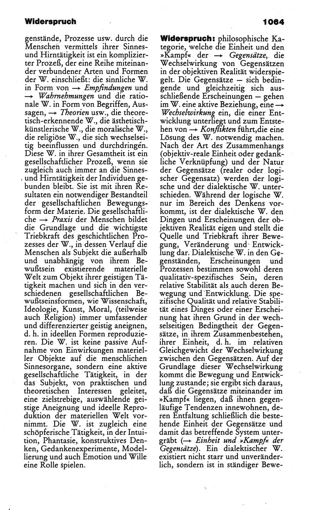 Kleines politisches Wörterbuch [Deutsche Demokratische Republik (DDR)] 1986, Seite 1064 (Kl. pol. Wb. DDR 1986, S. 1064)