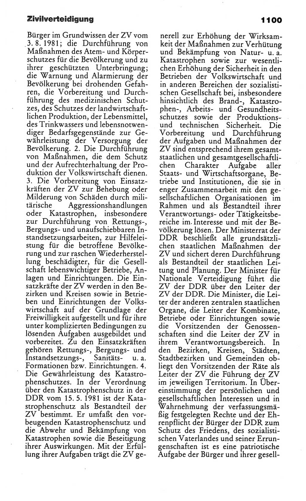 Kleines politisches Wörterbuch [Deutsche Demokratische Republik (DDR)] 1986, Seite 1100 (Kl. pol. Wb. DDR 1986, S. 1100)