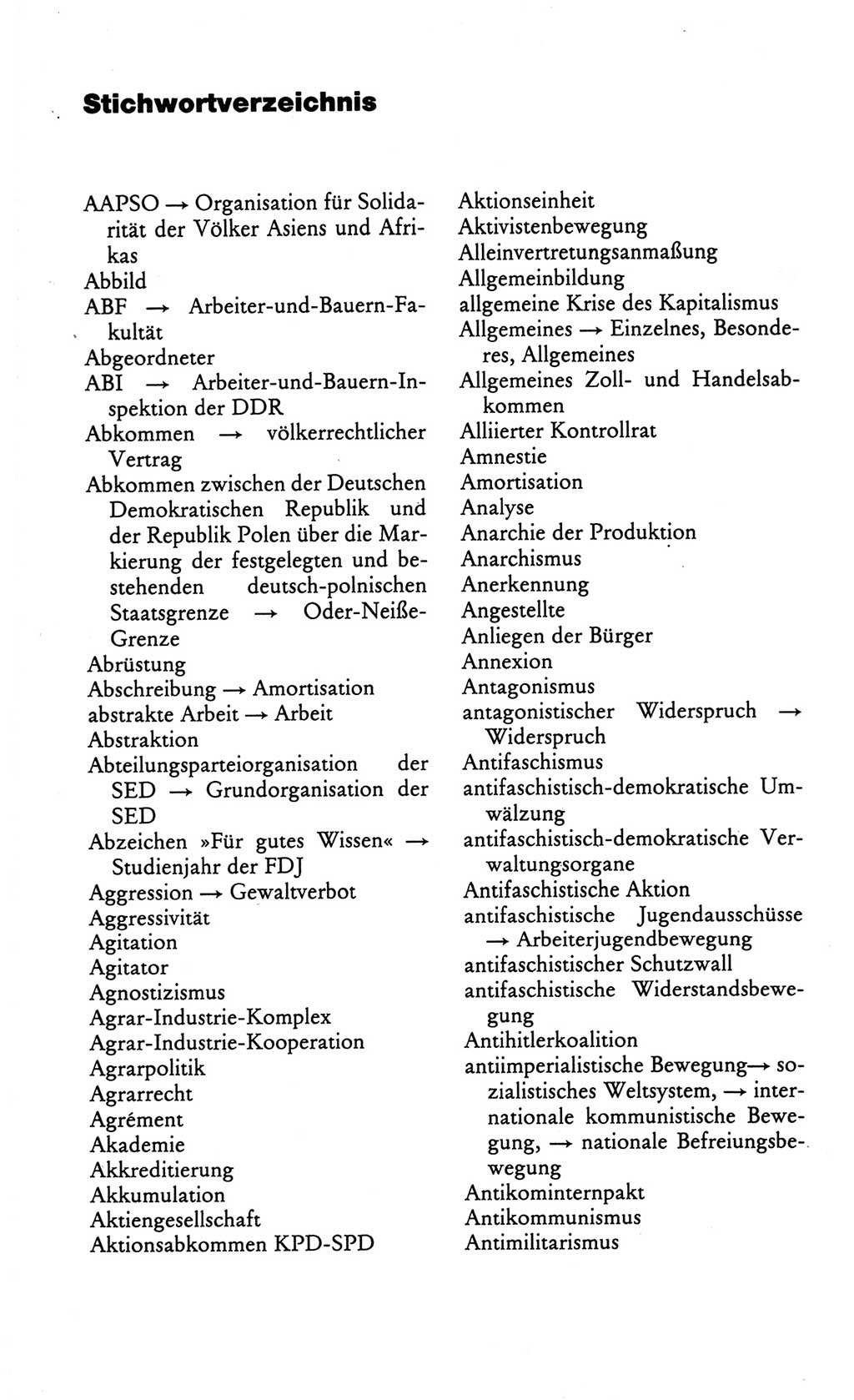 Kleines politisches Wörterbuch [Deutsche Demokratische Republik (DDR)] 1986, Seite 1109 (Kl. pol. Wb. DDR 1986, S. 1109)