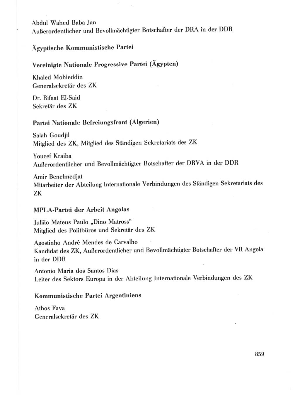 Protokoll der Verhandlungen des Ⅺ. Parteitages der Sozialistischen Einheitspartei Deutschlands (SED) [Deutsche Demokratische Republik (DDR)] 1986, Seite 859