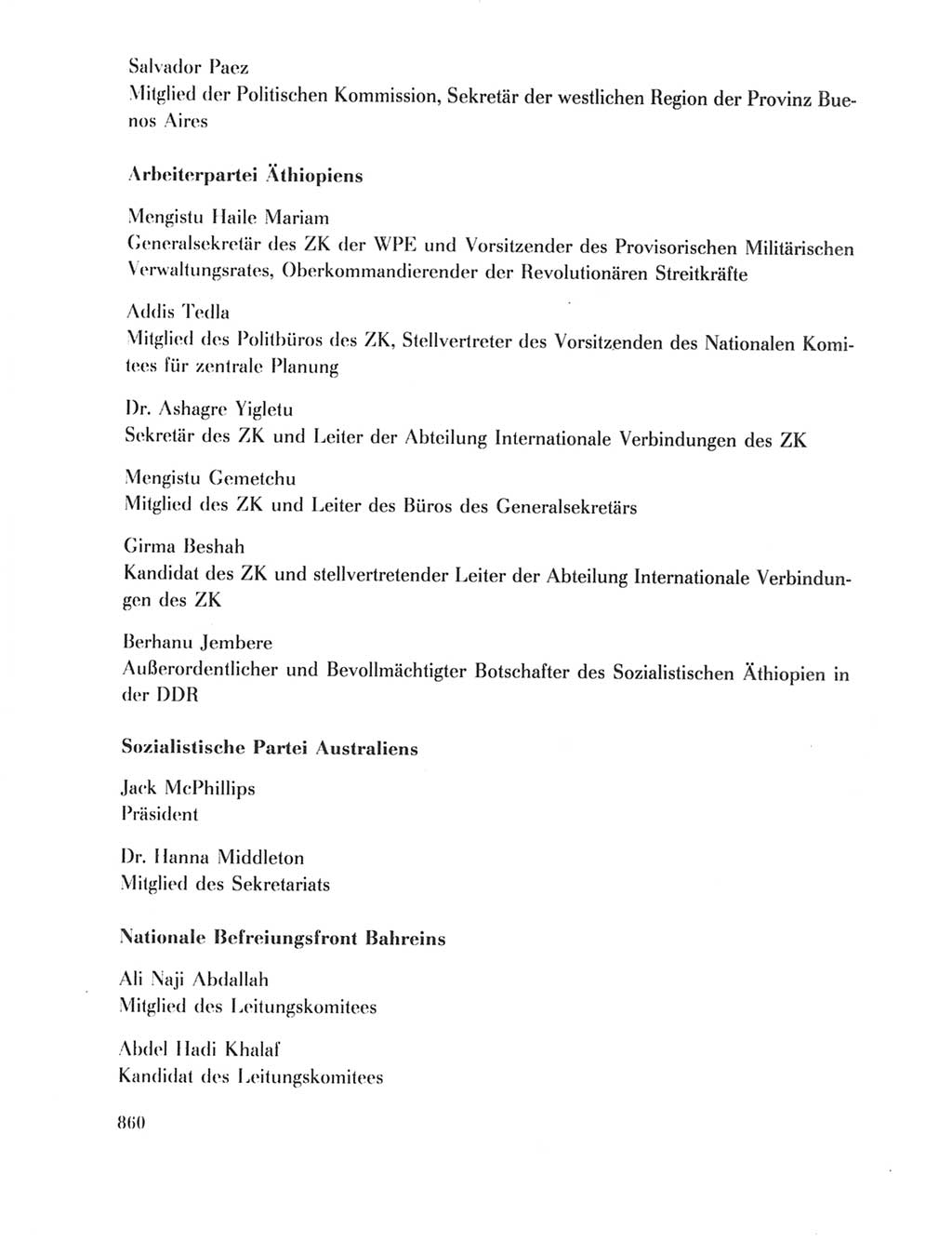 Protokoll der Verhandlungen des Ⅺ. Parteitages der Sozialistischen Einheitspartei Deutschlands (SED) [Deutsche Demokratische Republik (DDR)] 1986, Seite 860