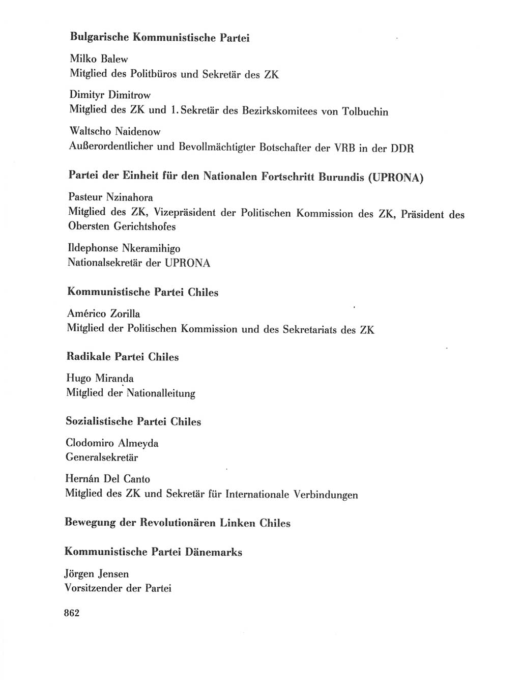 Protokoll der Verhandlungen des Ⅺ. Parteitages der Sozialistischen Einheitspartei Deutschlands (SED) [Deutsche Demokratische Republik (DDR)] 1986, Seite 862